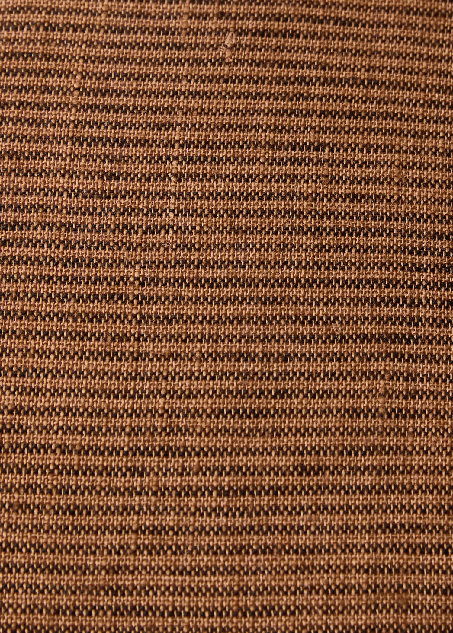 Linen cushion cover with topstitch finish 50x50 cm - Details of the article 3