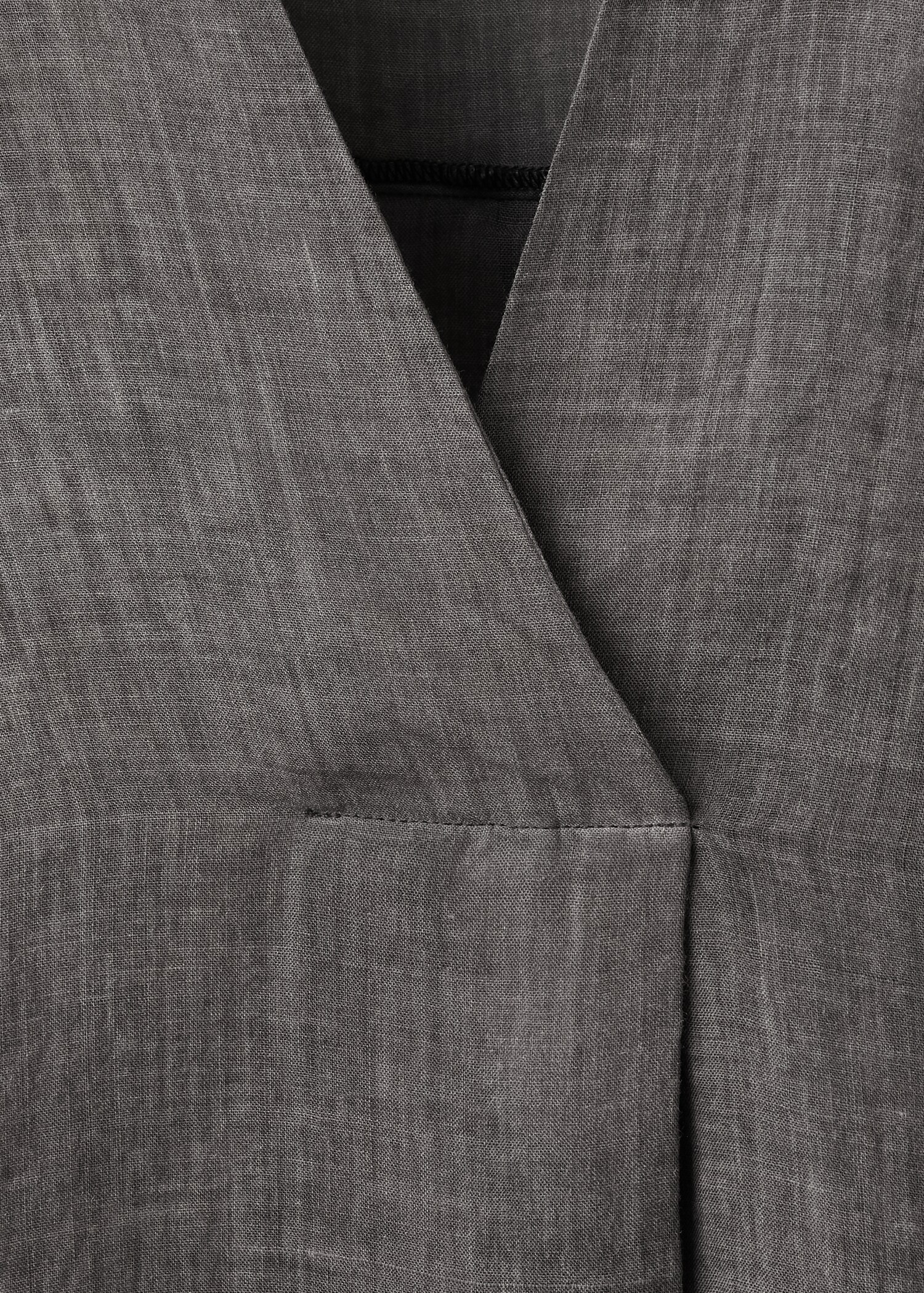 100% ramie kaftan with an overdyed effect - Details of the article 8