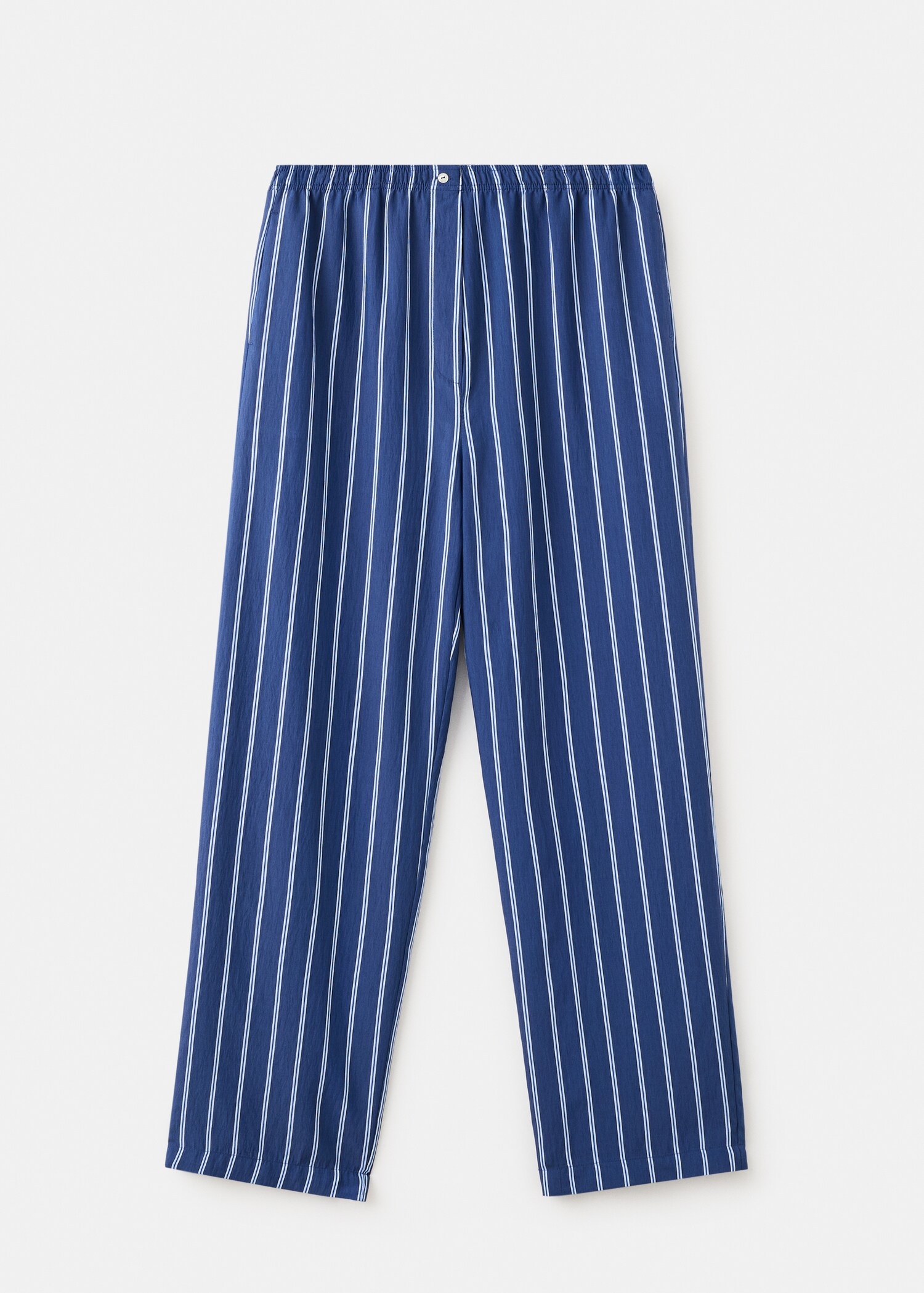 Striped pajama trousers - Article without model