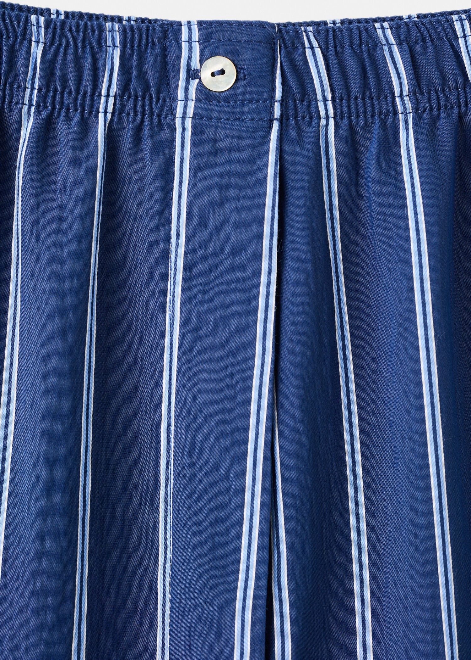 Striped pajama trousers - Details of the article 8