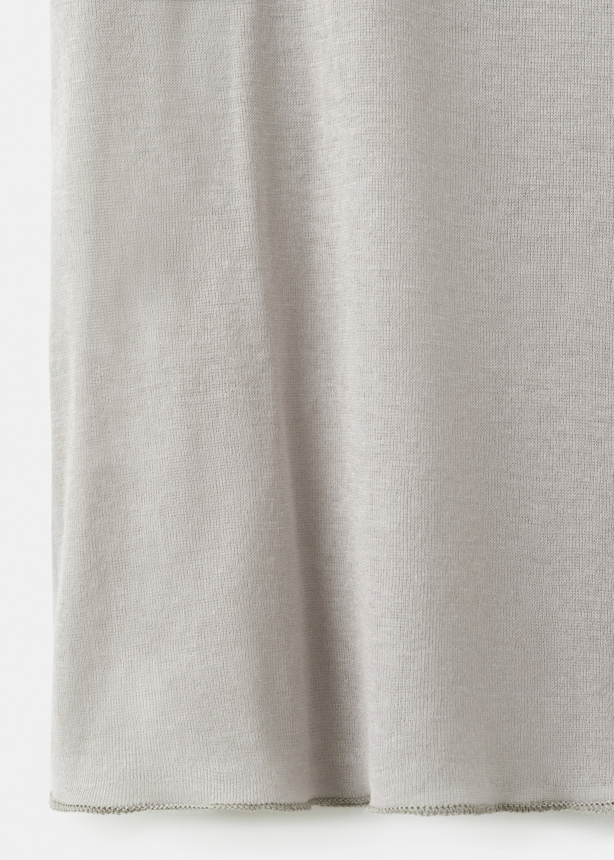 Cotton top with straps - Details of the article 0, Light/Pastel Grey. Ref: 27033334-00.