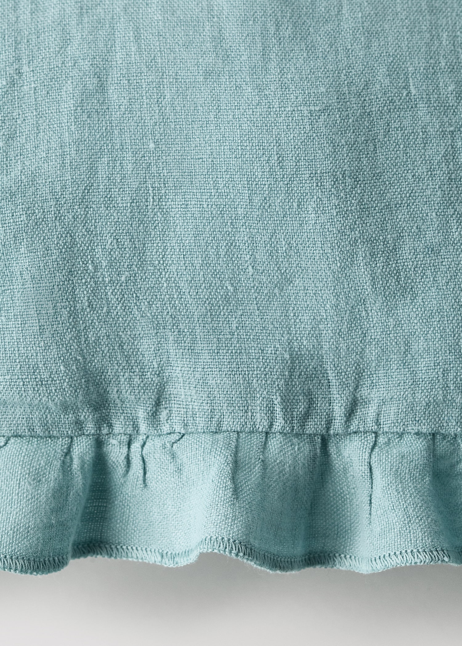 Children's cushion cover 100% linen garment-dyed 30x40 cm - Details of the article 3