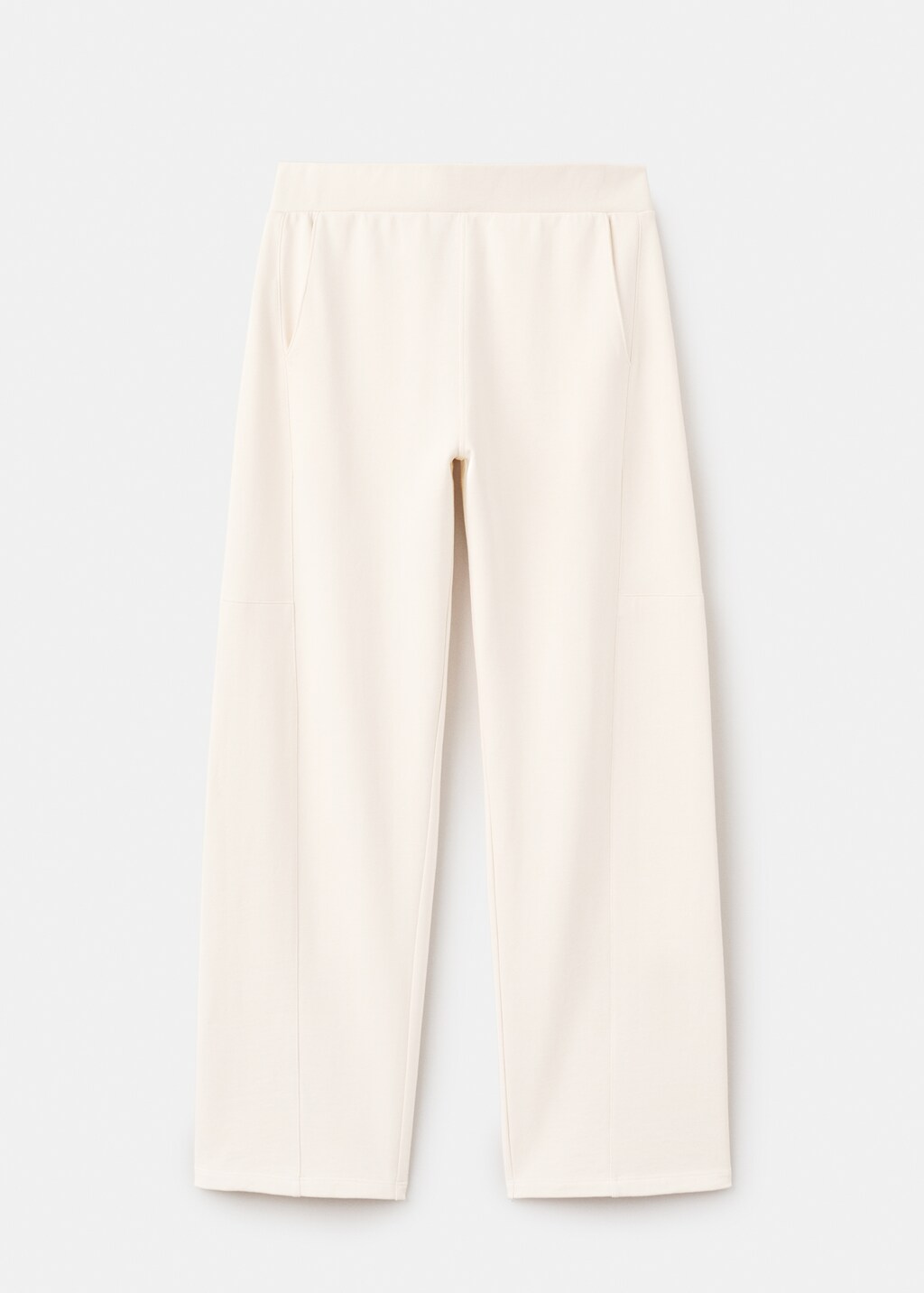 Elastic waist cotton pants - image 2