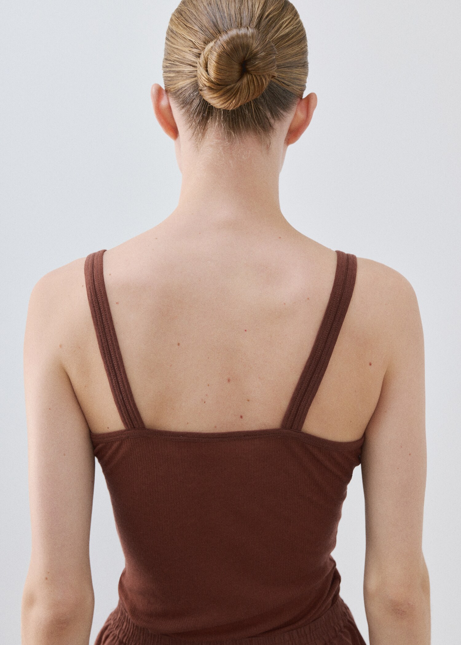 Top lyocell laine sans couture - Verso de l’article