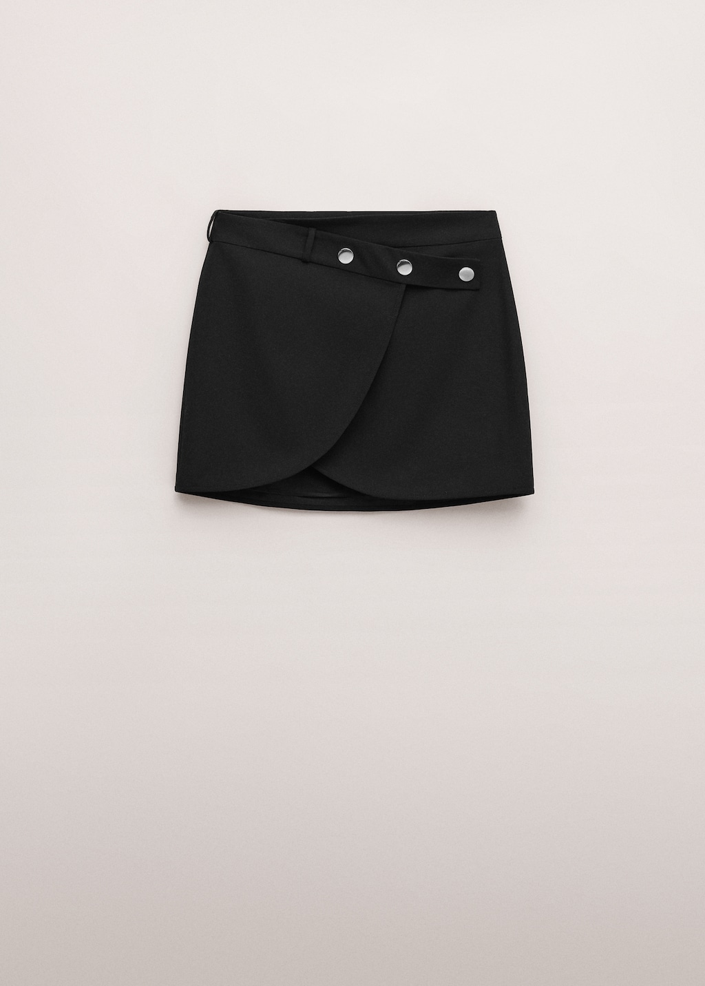 Skirt with belt and buttons - image 3