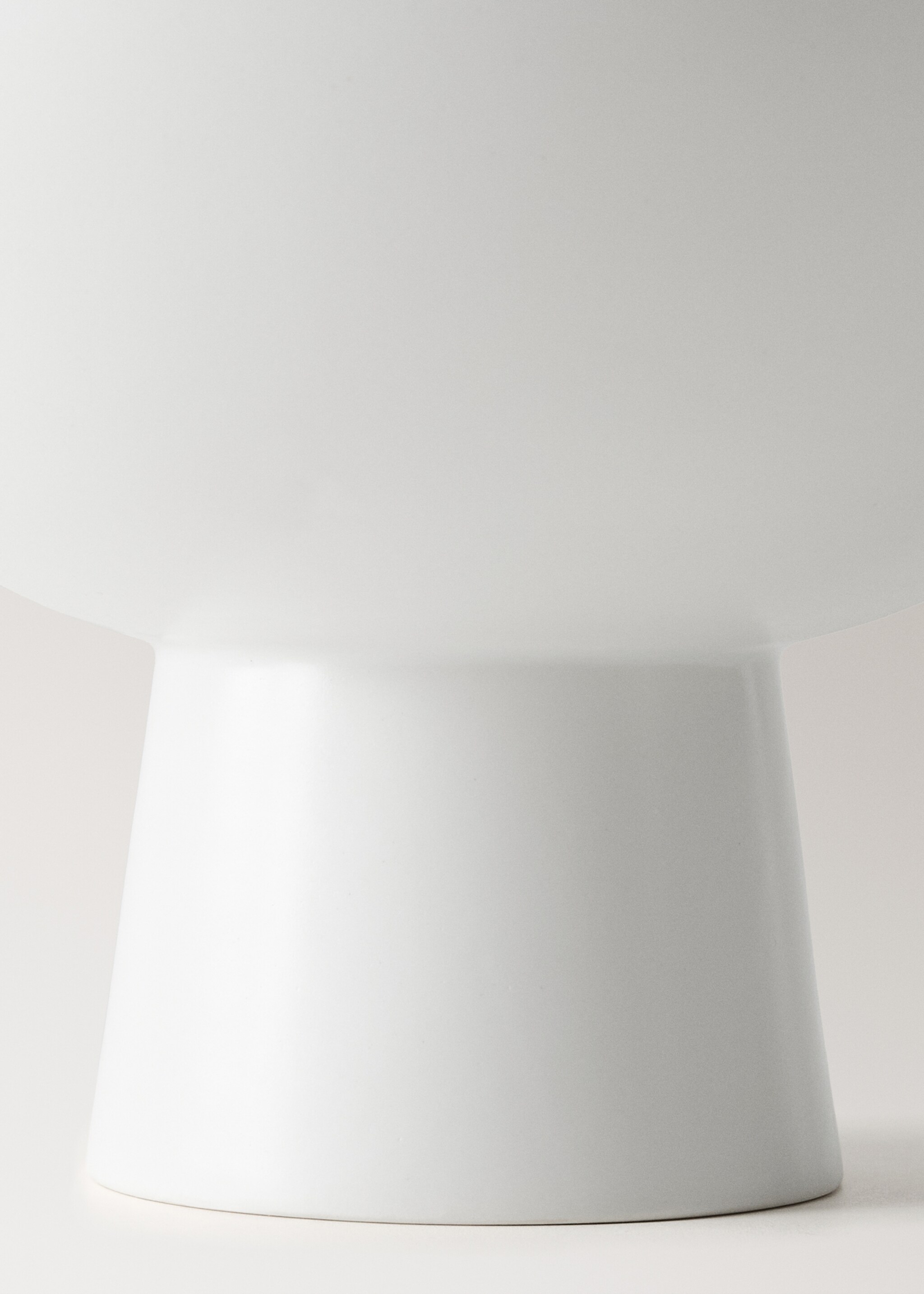 Bowl decorativo pie grande - Detalle del artículo 2, Blanco. Ref: 27033344-00.