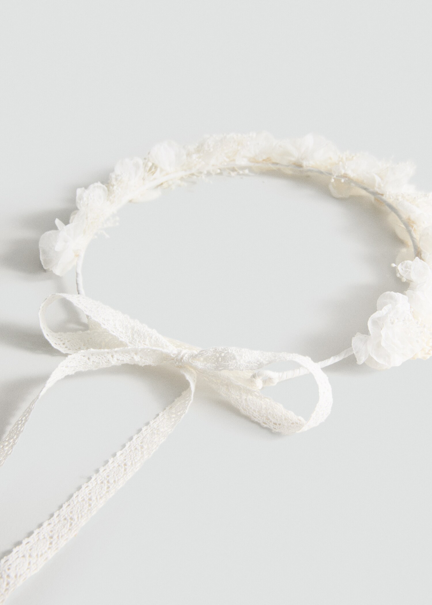 Serre-tête de fleurs en couleurs mélangées - Détail de l'article 1