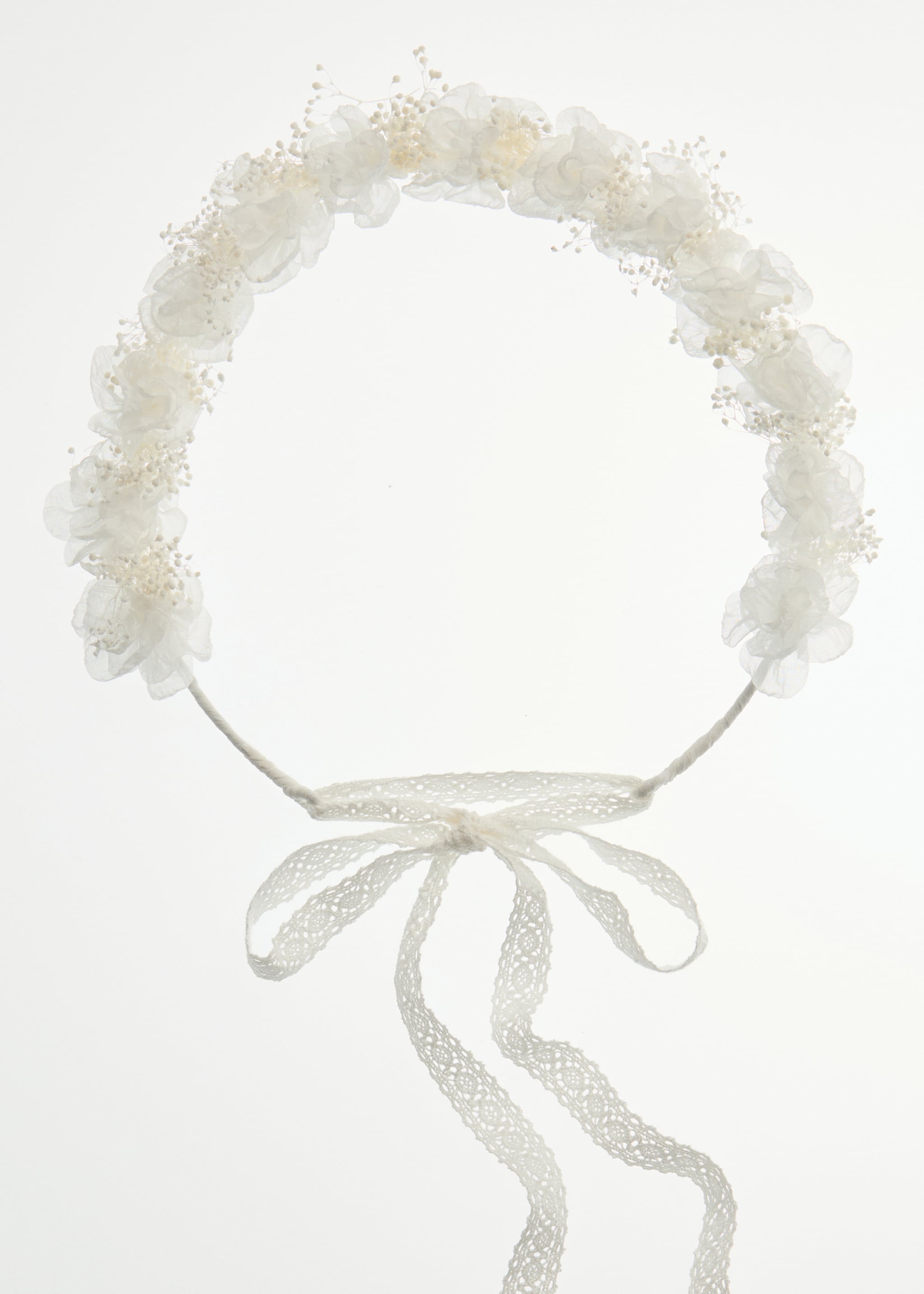 Diadema flores colores combinados - Detalle del artículo 5, Blanco. Ref: 27033709-00.