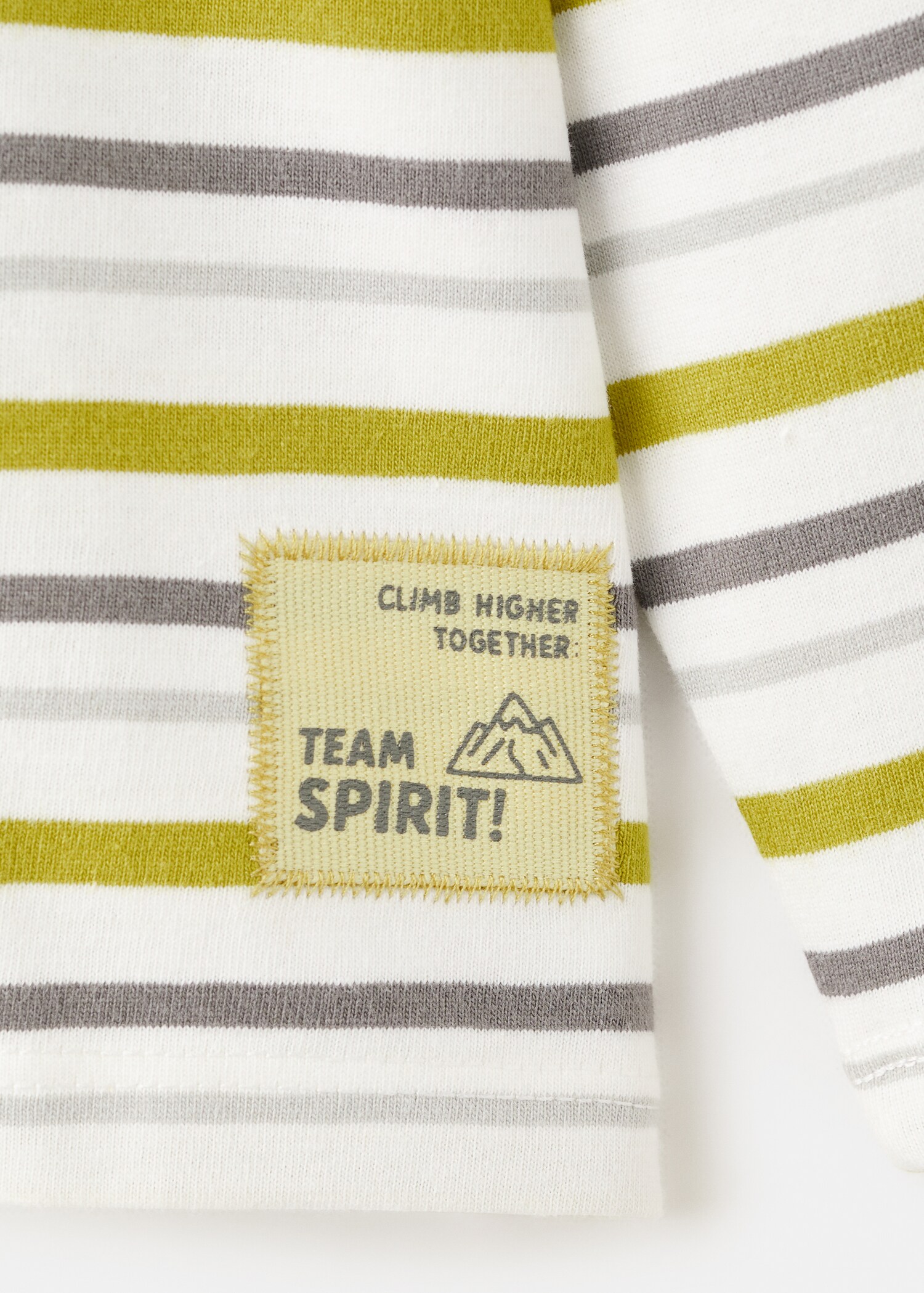 Camiseta combinada rayas - Detalle del artículo 0