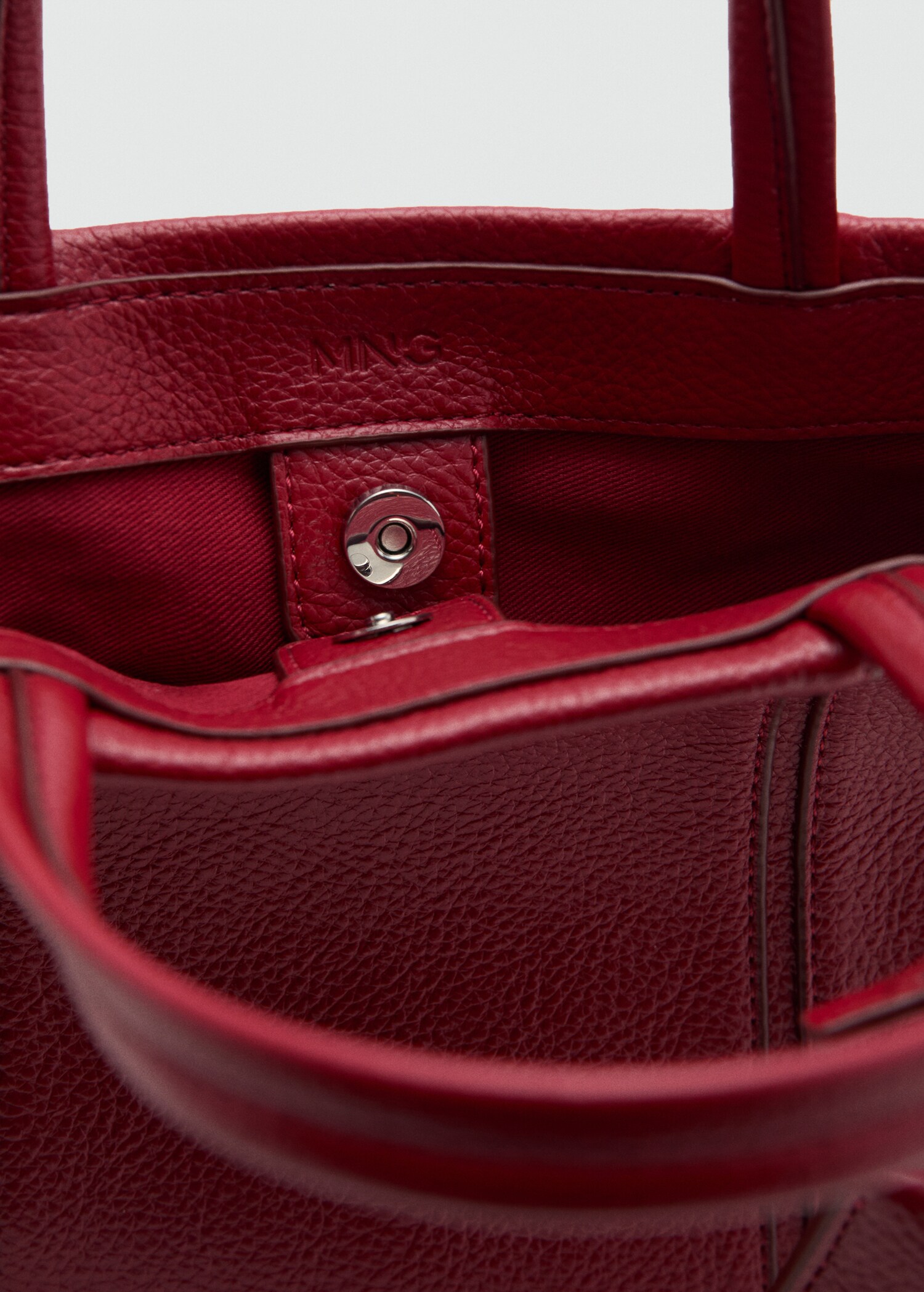Mini rectangular handbag with handles - Details of the article 2