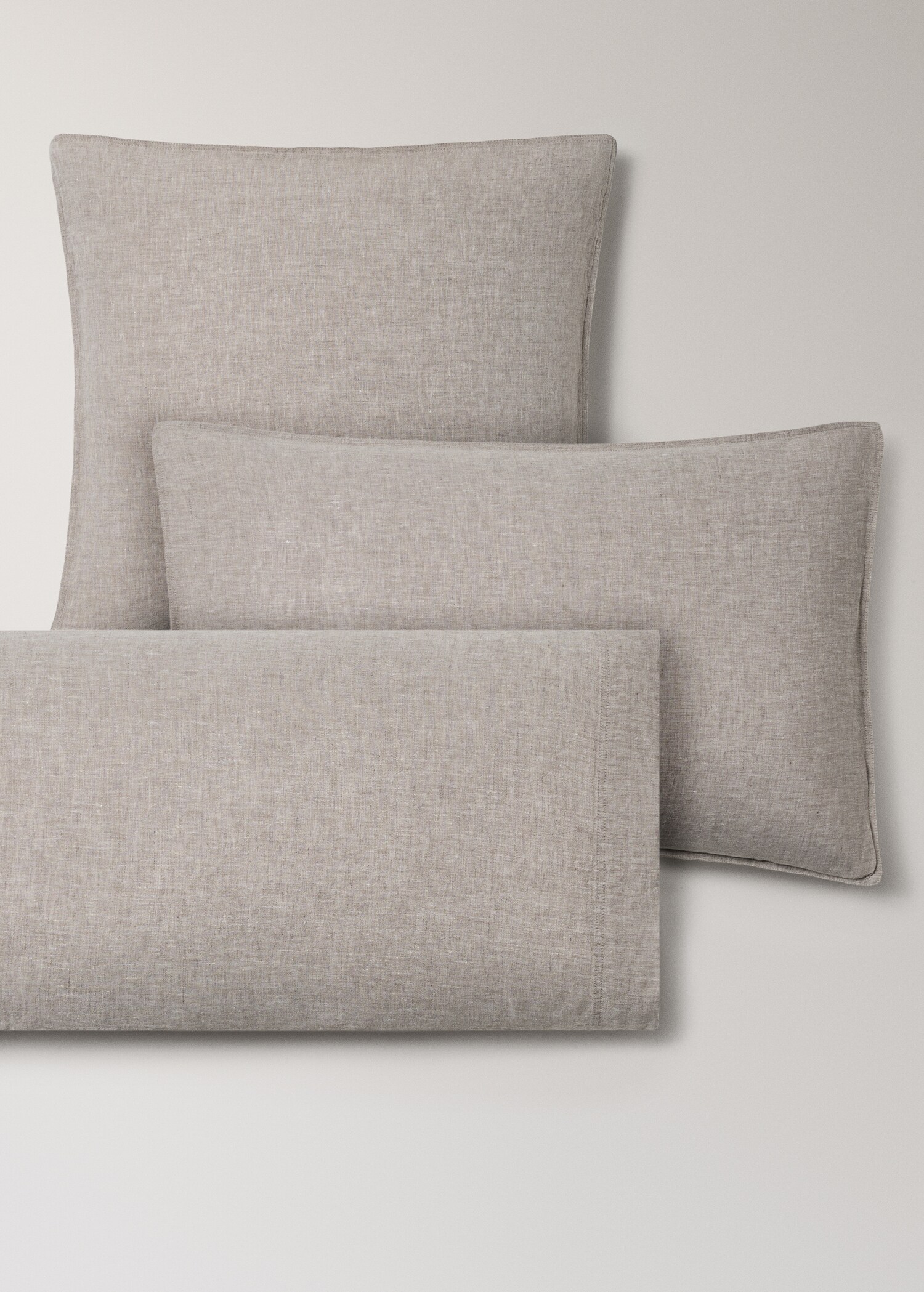 Linen yarn-dyed pillowcase 50x75 cm - Details of the article 4