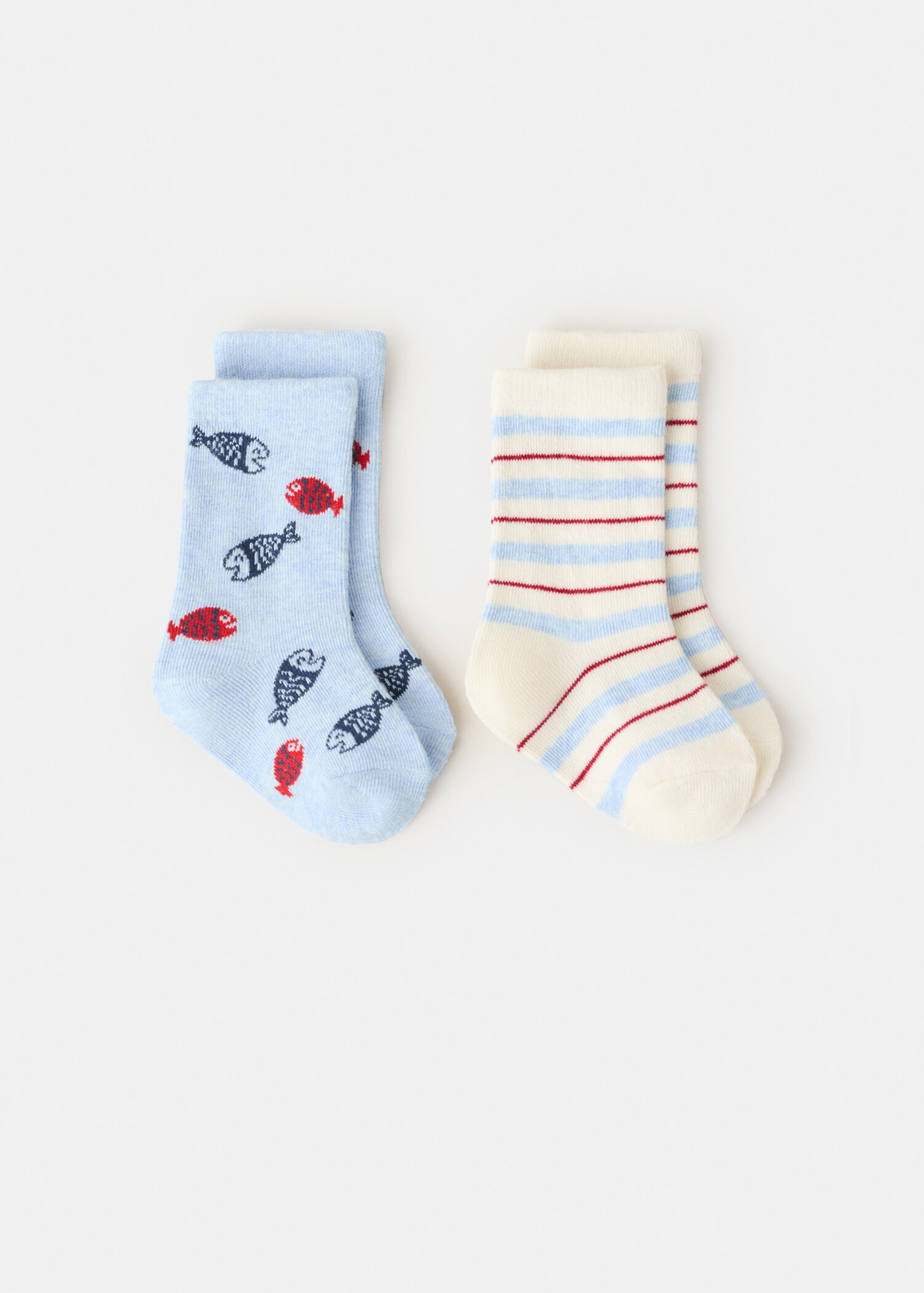 2 pack mixed socks - Article without model