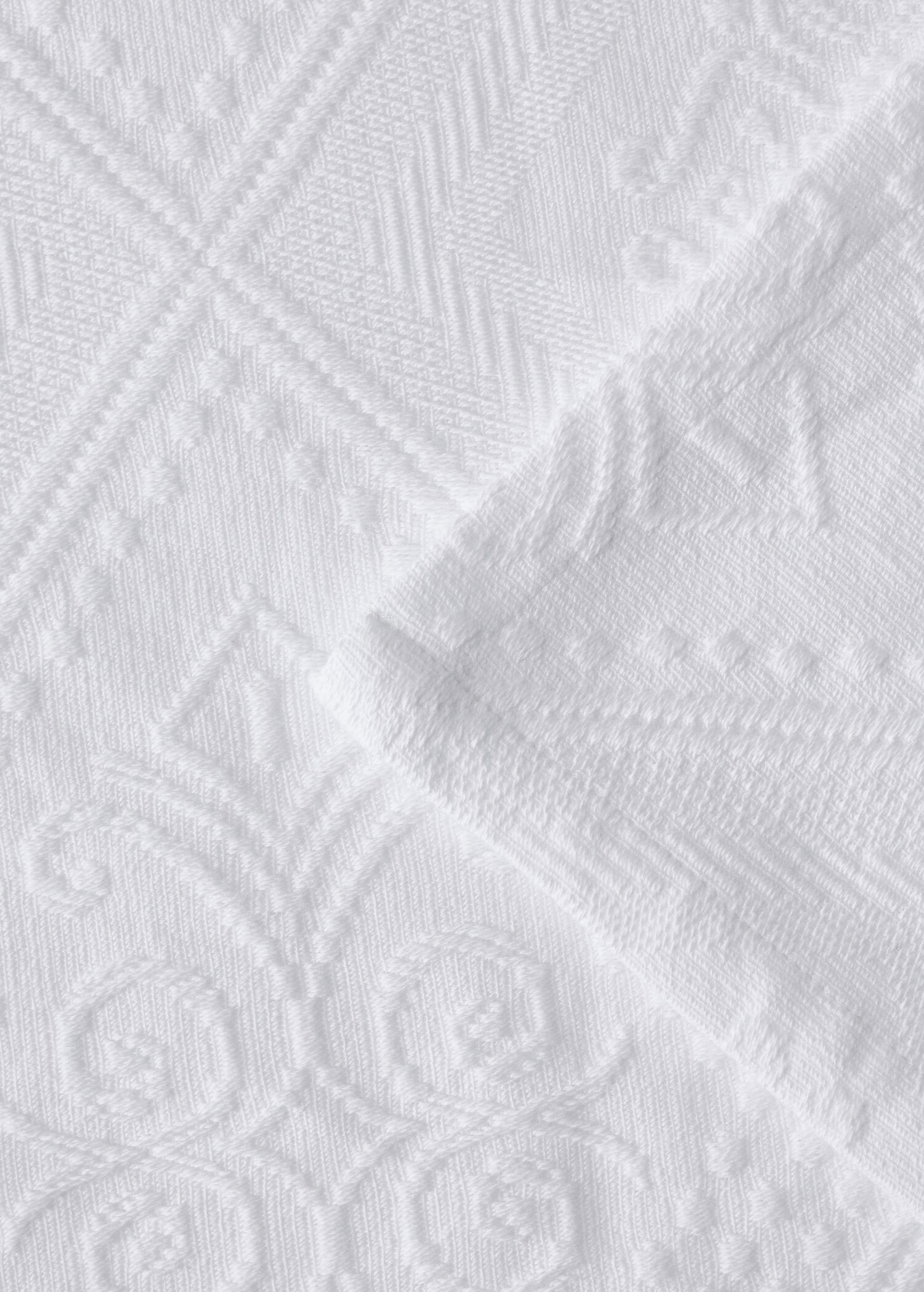 Pre-shrunk jacquard bedspread 300g for bed sizes 130/140/150cm - Details of the article 1