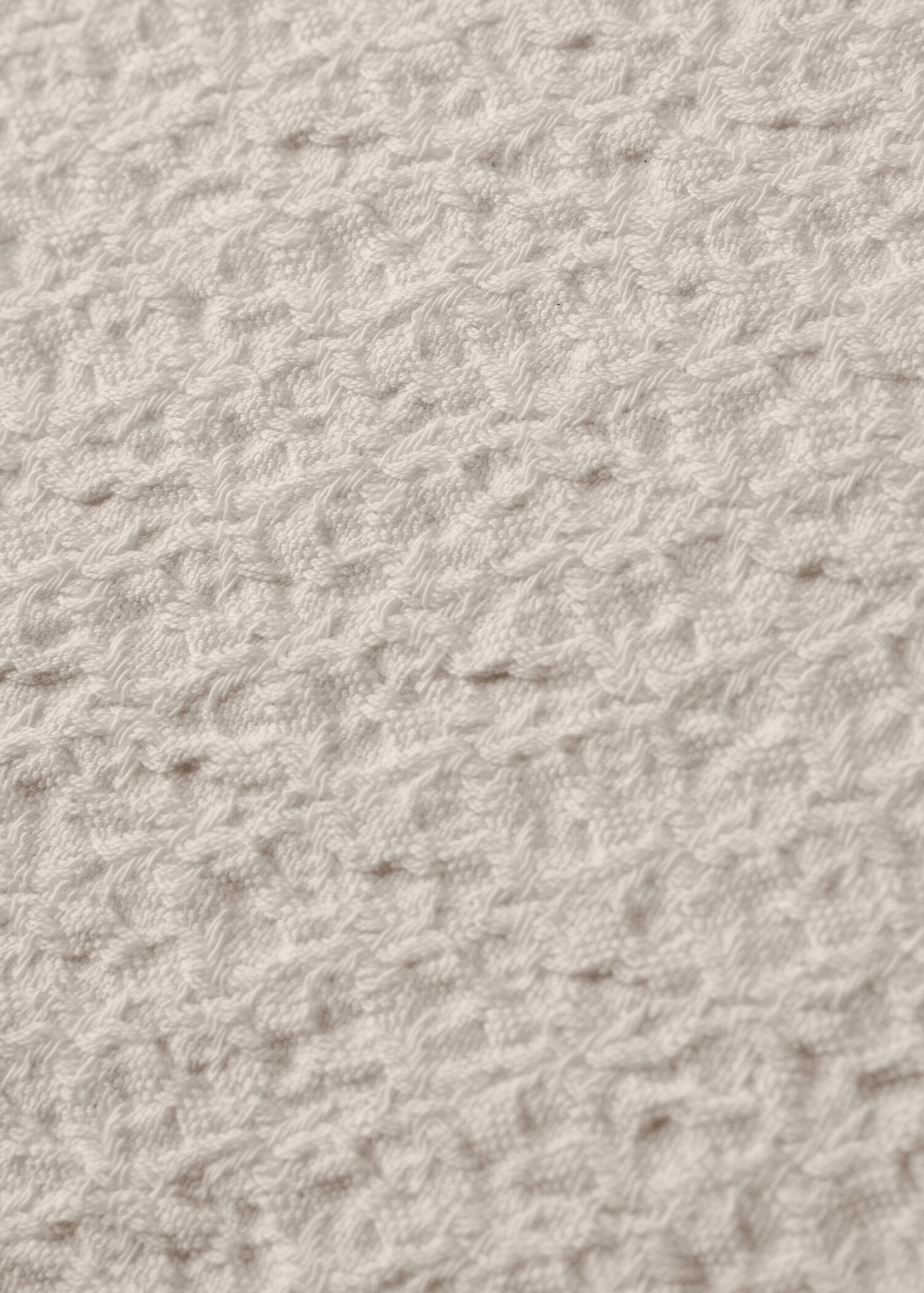 Cotton bed cushion cover with fine texture garment dye 50x50 cm - Details of the article 3