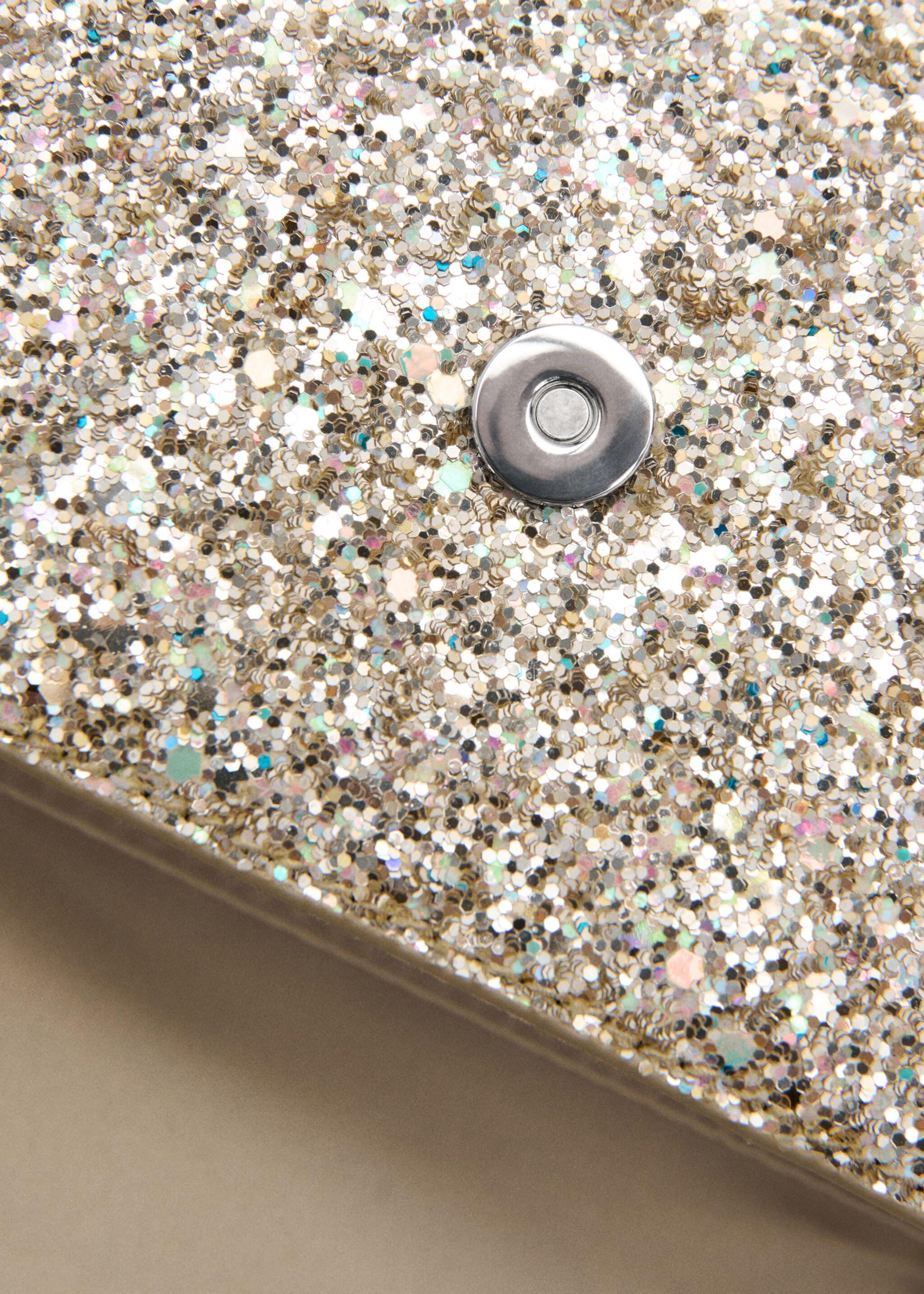 Сумка з блискітками - Детальніше про товар 1, Золотий. Ref: 27034047-00.