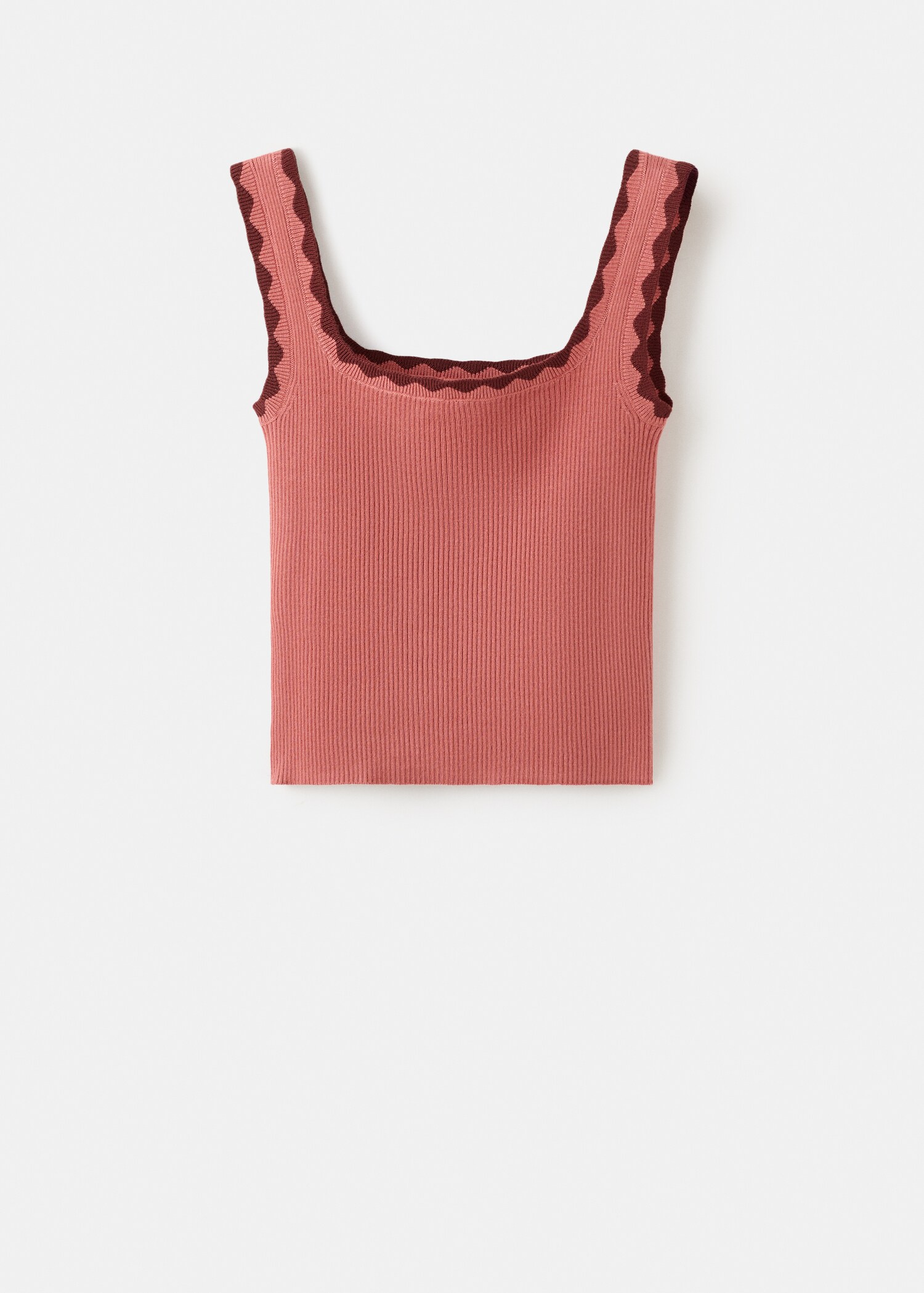 Fitted crop top - Article without model