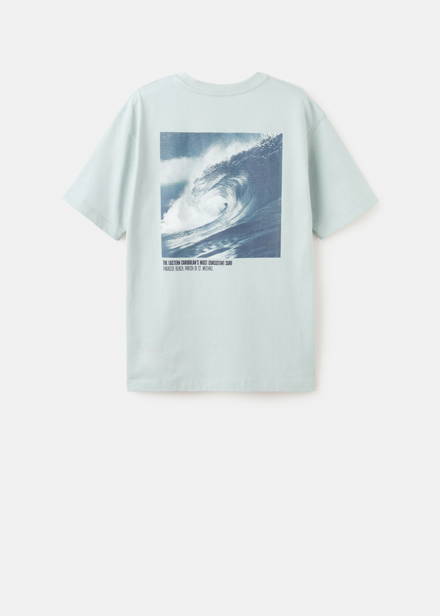 Printed cotton-blend t-shirt - Details of the article 0