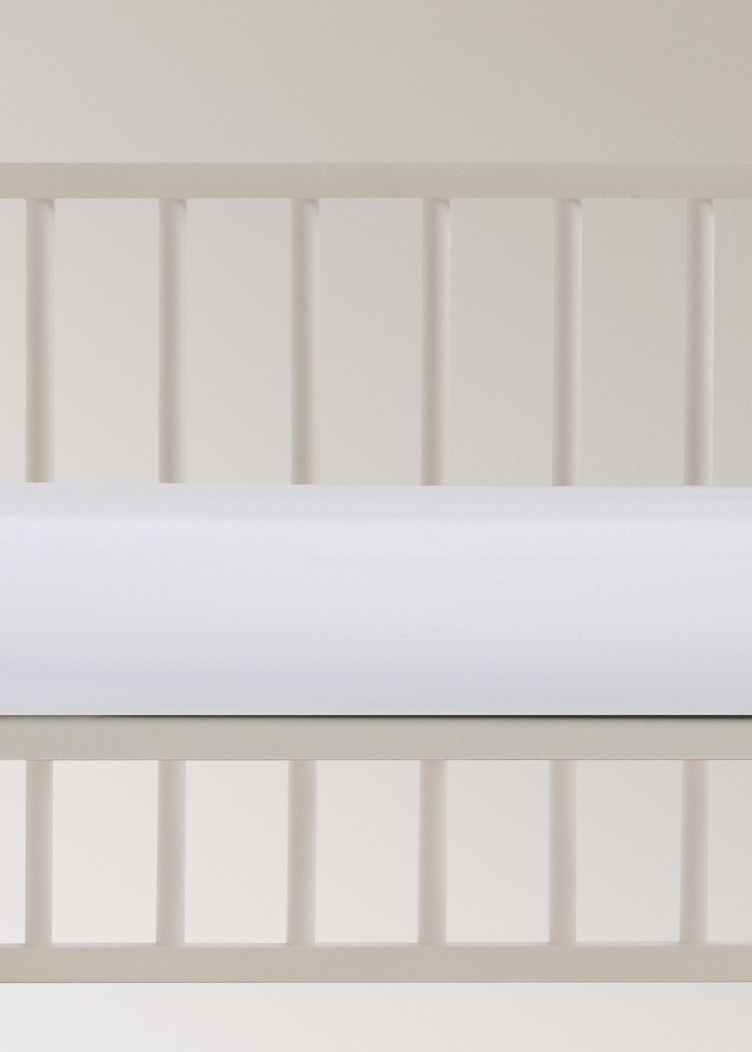 Cotton percale piqué crib fitted sheet - Товар без моделі