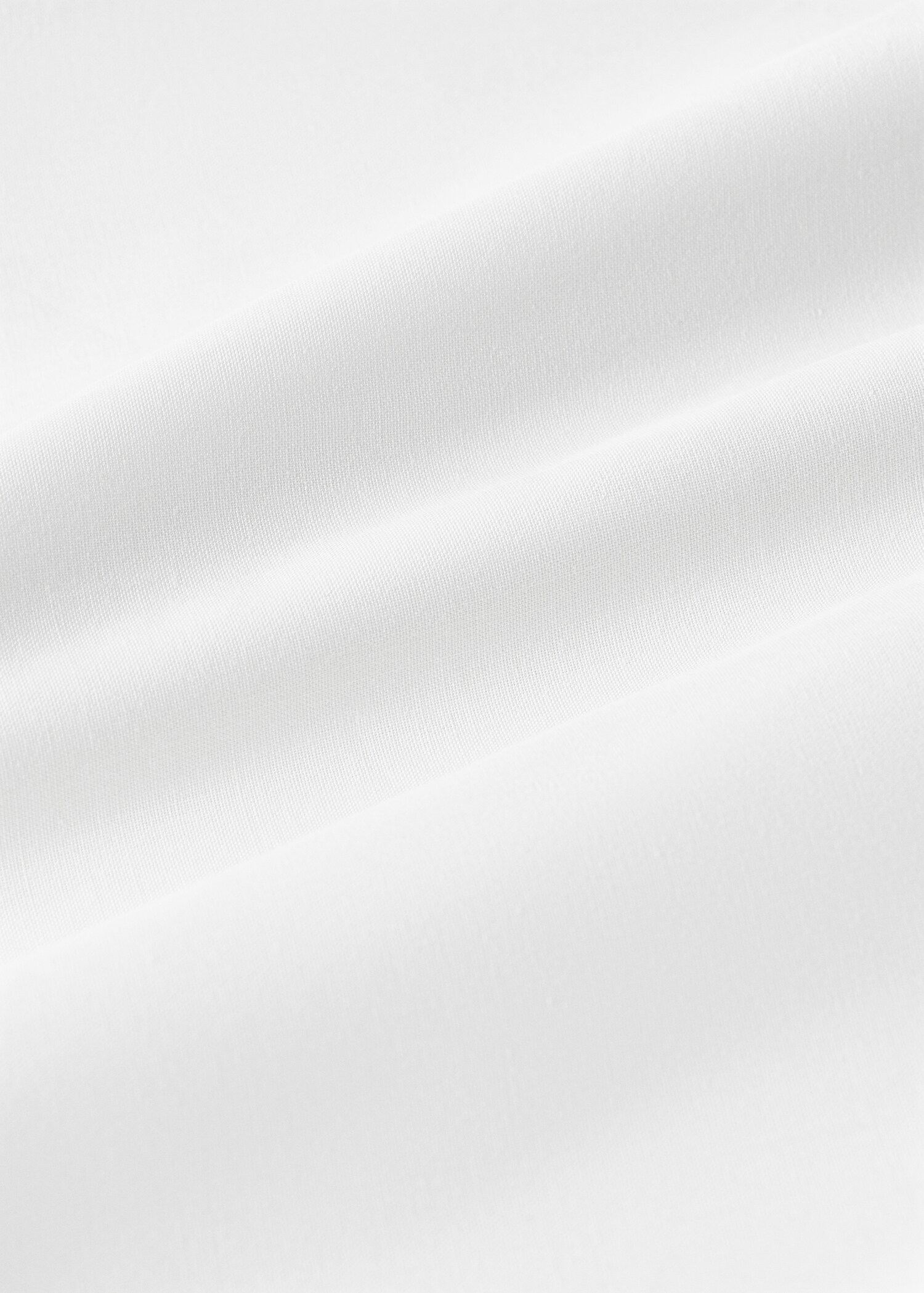 Cot bed fitted sheet in percale cotton - Details of the article 2