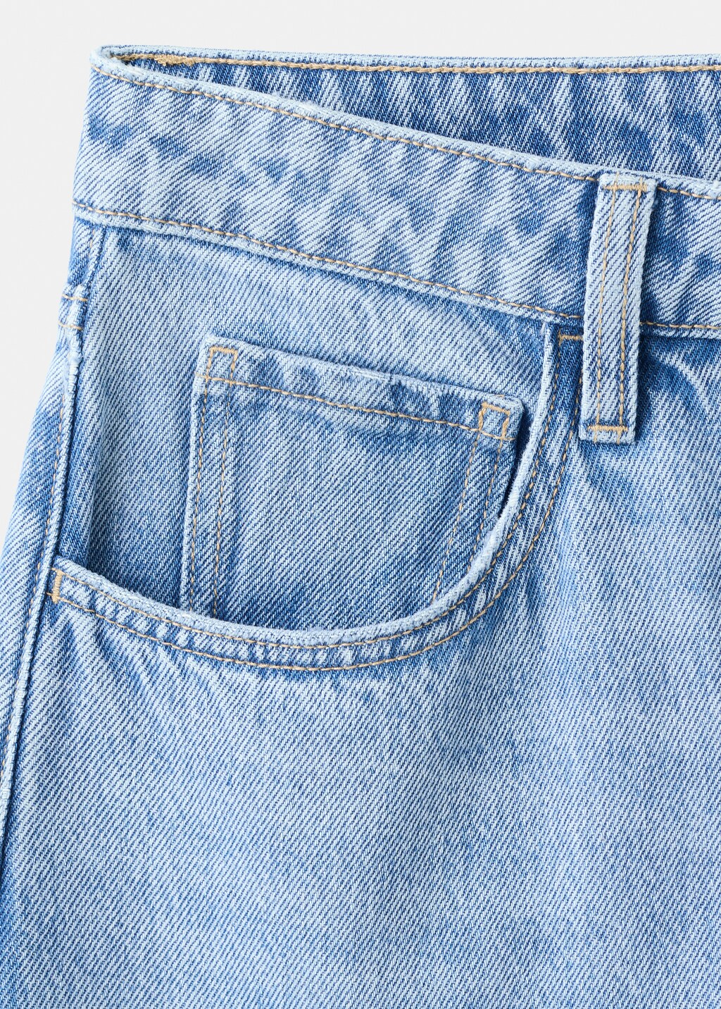 Mango High-waisted barrel jeans