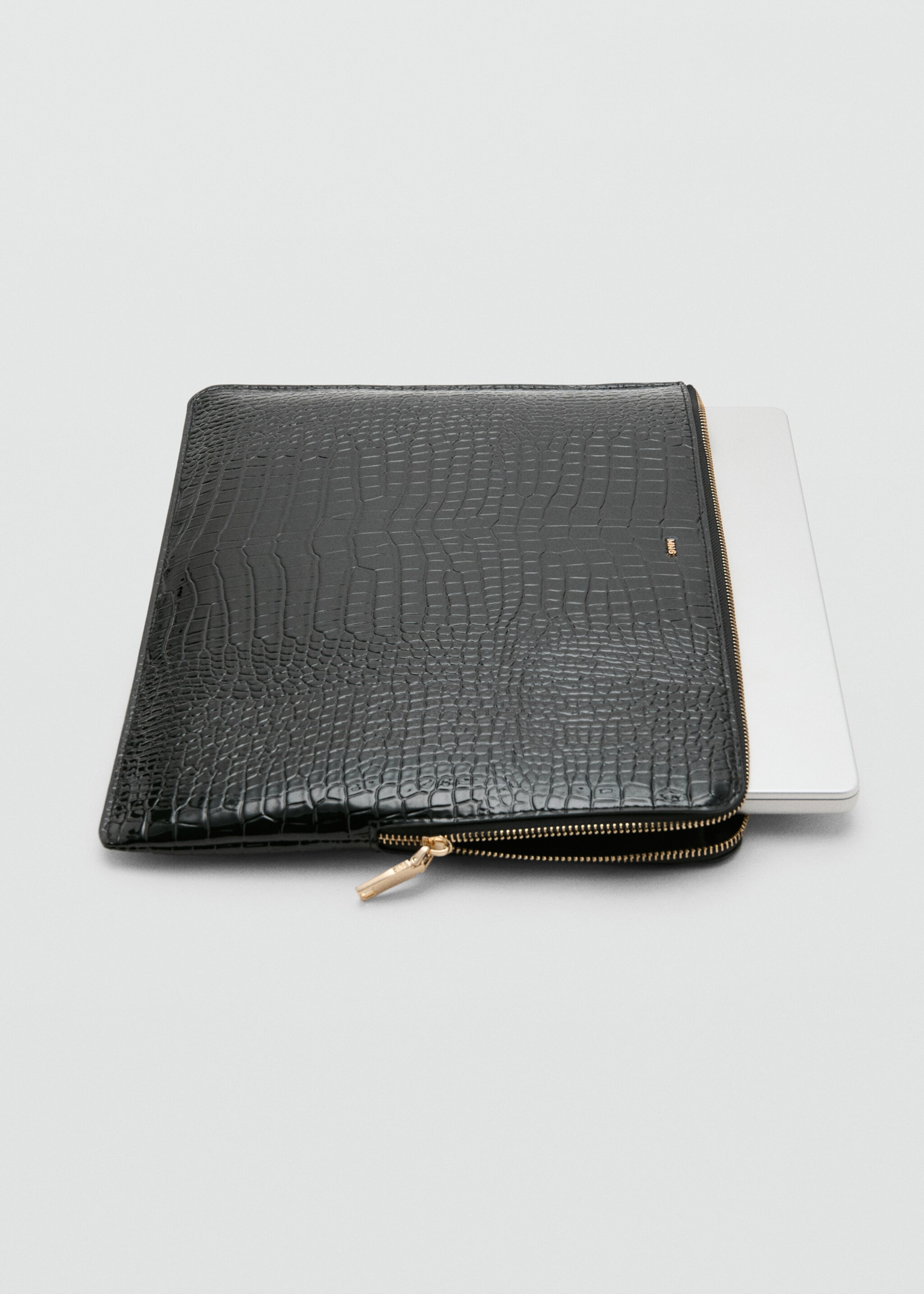 Coco laptop case - Details of the article 1, Black. Ref: 27034078-00.