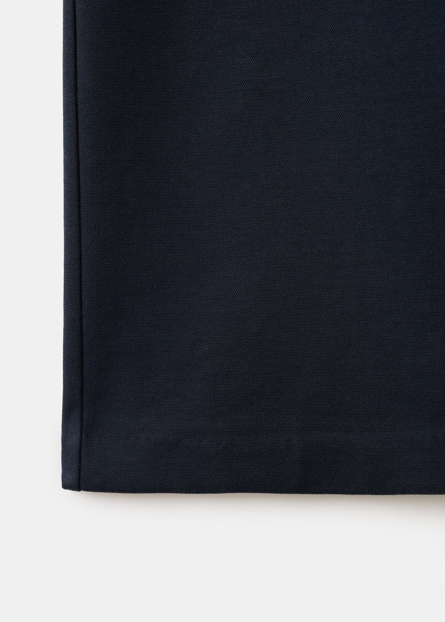 Straight lyocell trousers - Details of the article 0