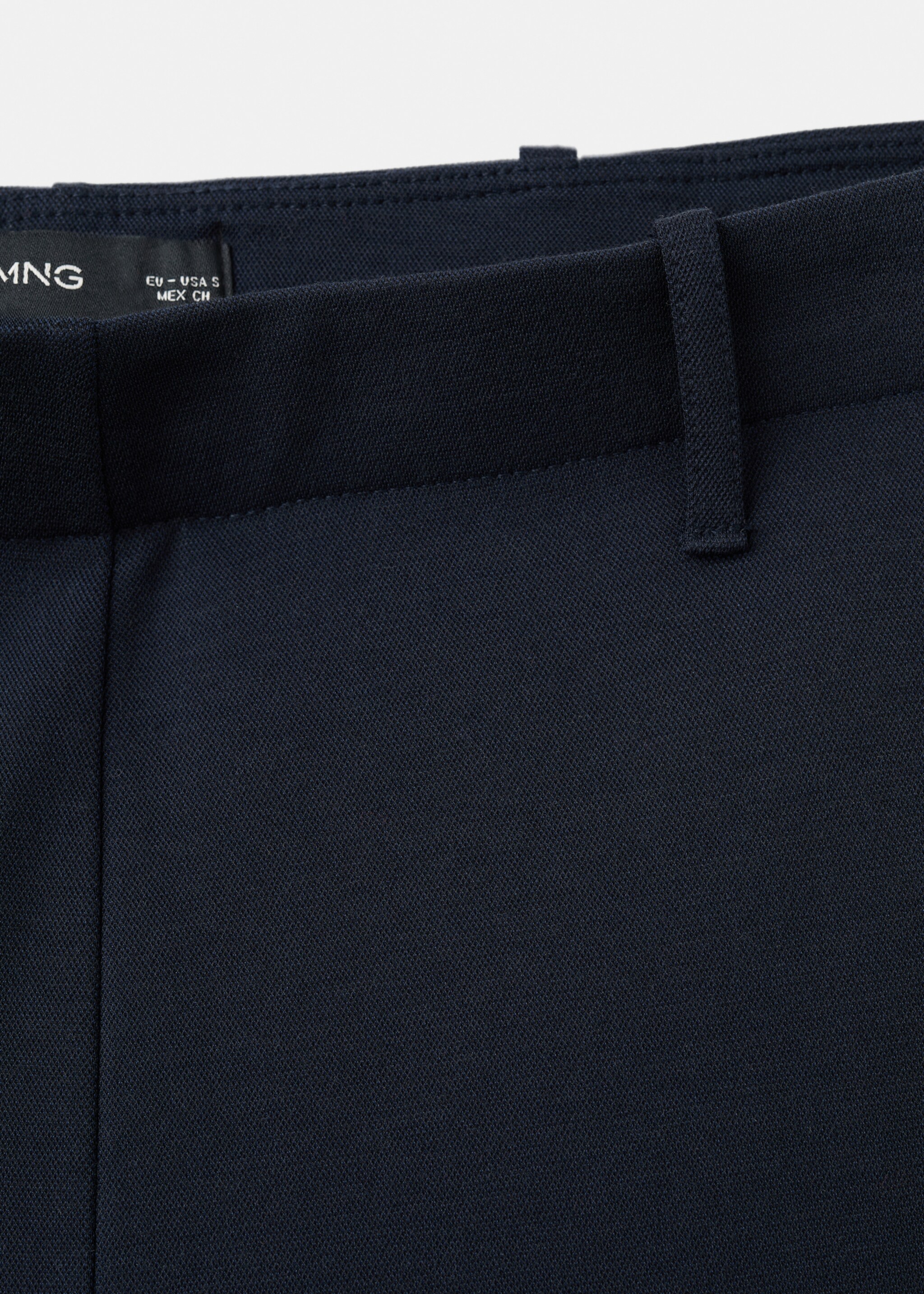 Прави панталони от лиосел - Данни за артикула 8, Тъмносиньо. Ref: 27034080-00.