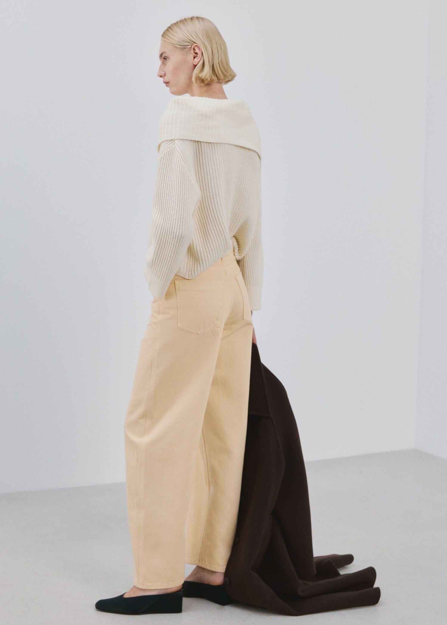 Jeans balloon tiro medio - Reverso del artículo