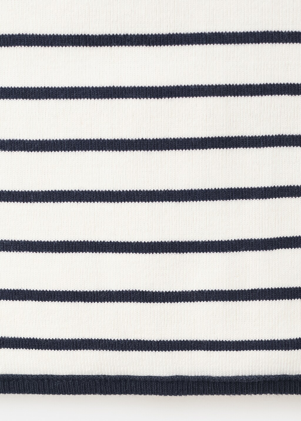 Mango Cotton boat neck t-shirt
