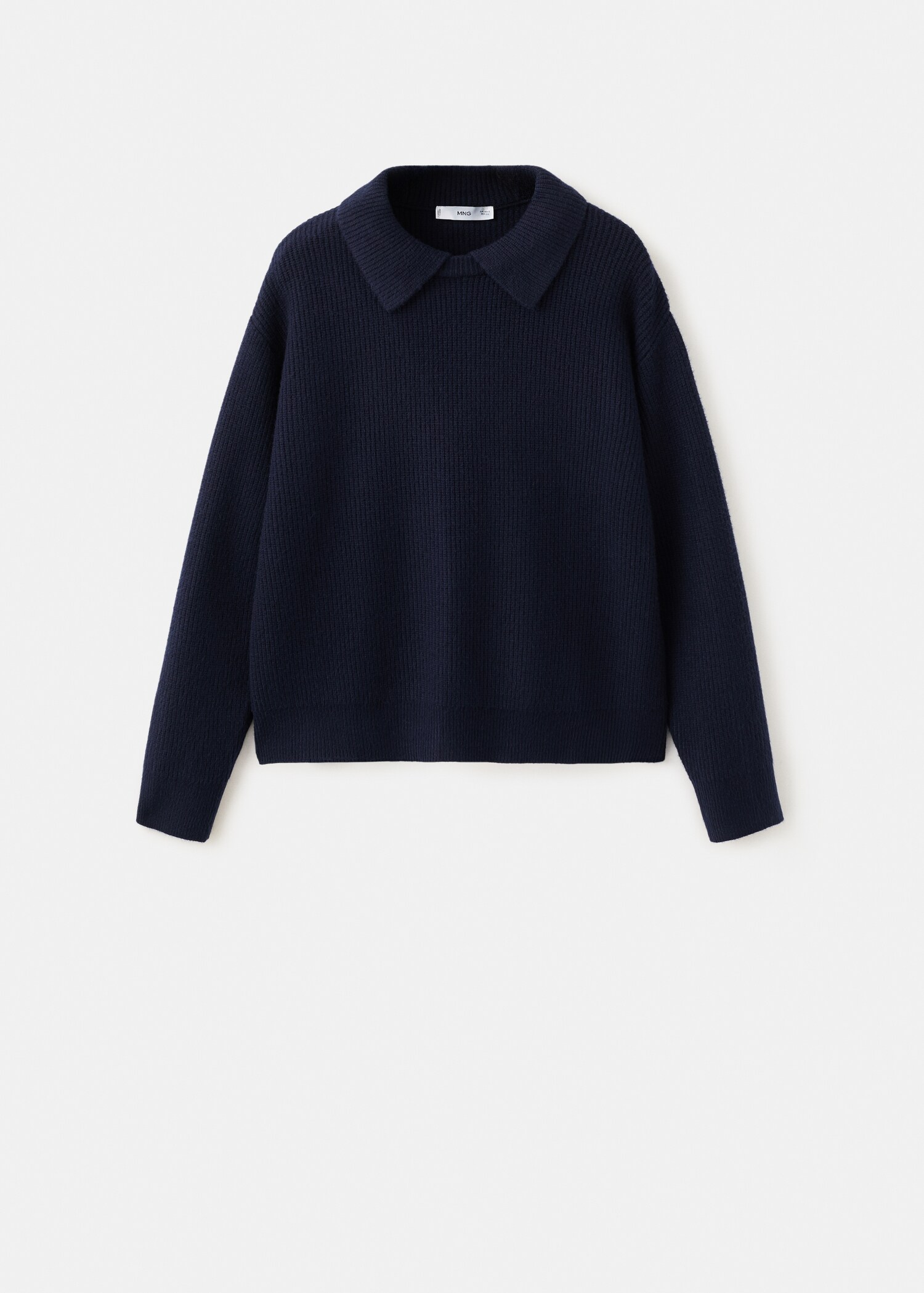 Pull-over maille col polo - Article sans modèle