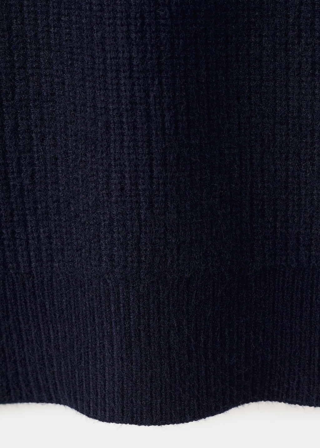 Knitted polo-neck sweater - image 4