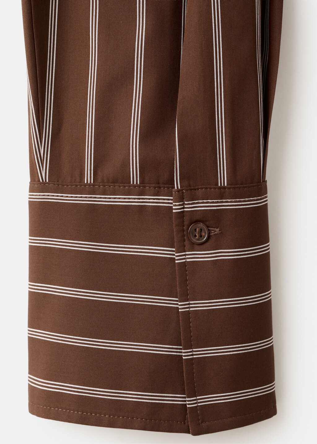 Pocket striped shirt - image 5