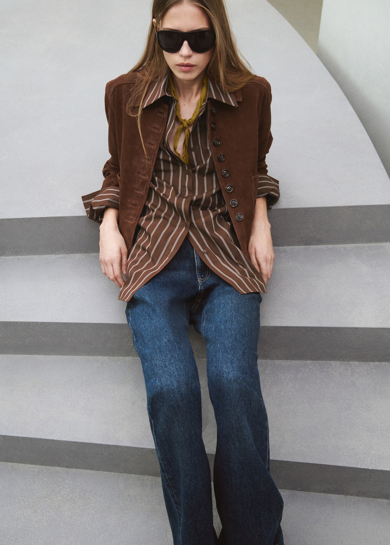 Pocket striped shirt - Details of the article 1