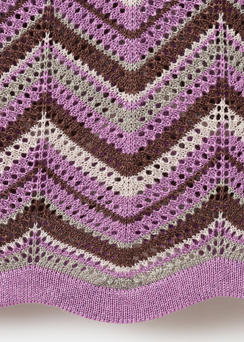 Printed knit top - image 5