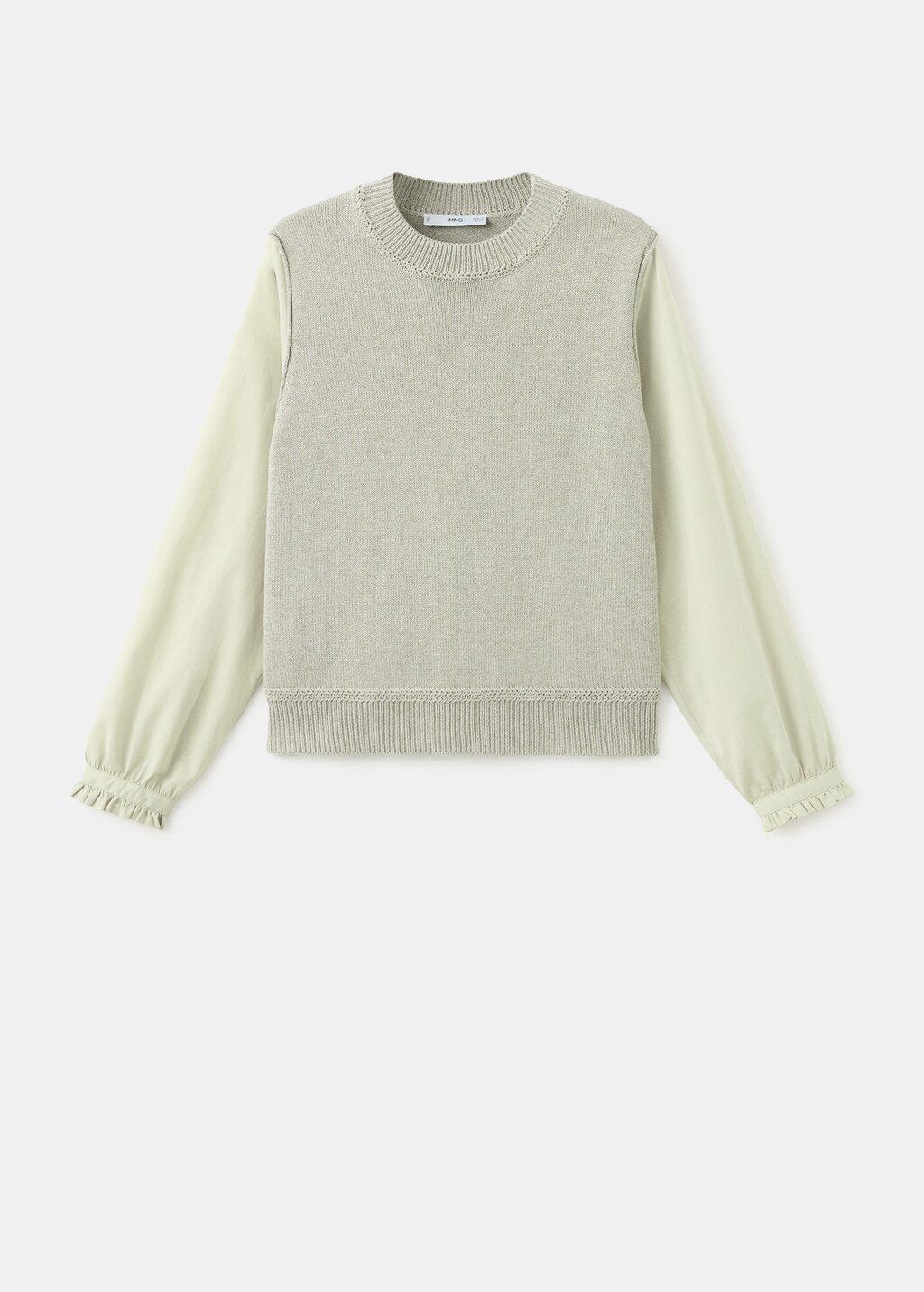 Mango Combined knitted sweater thumbnail