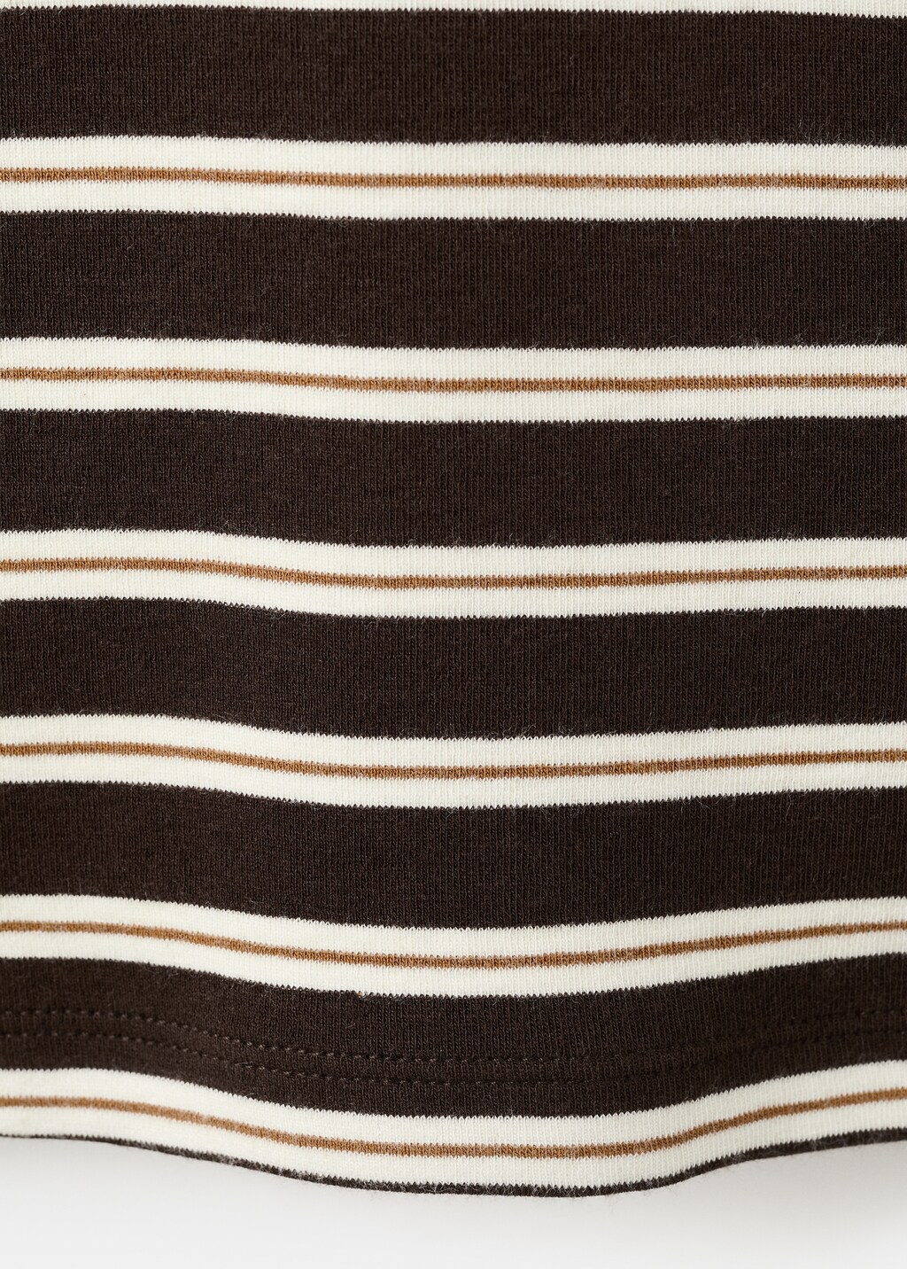 Mango Striped long sleeves t-shirt