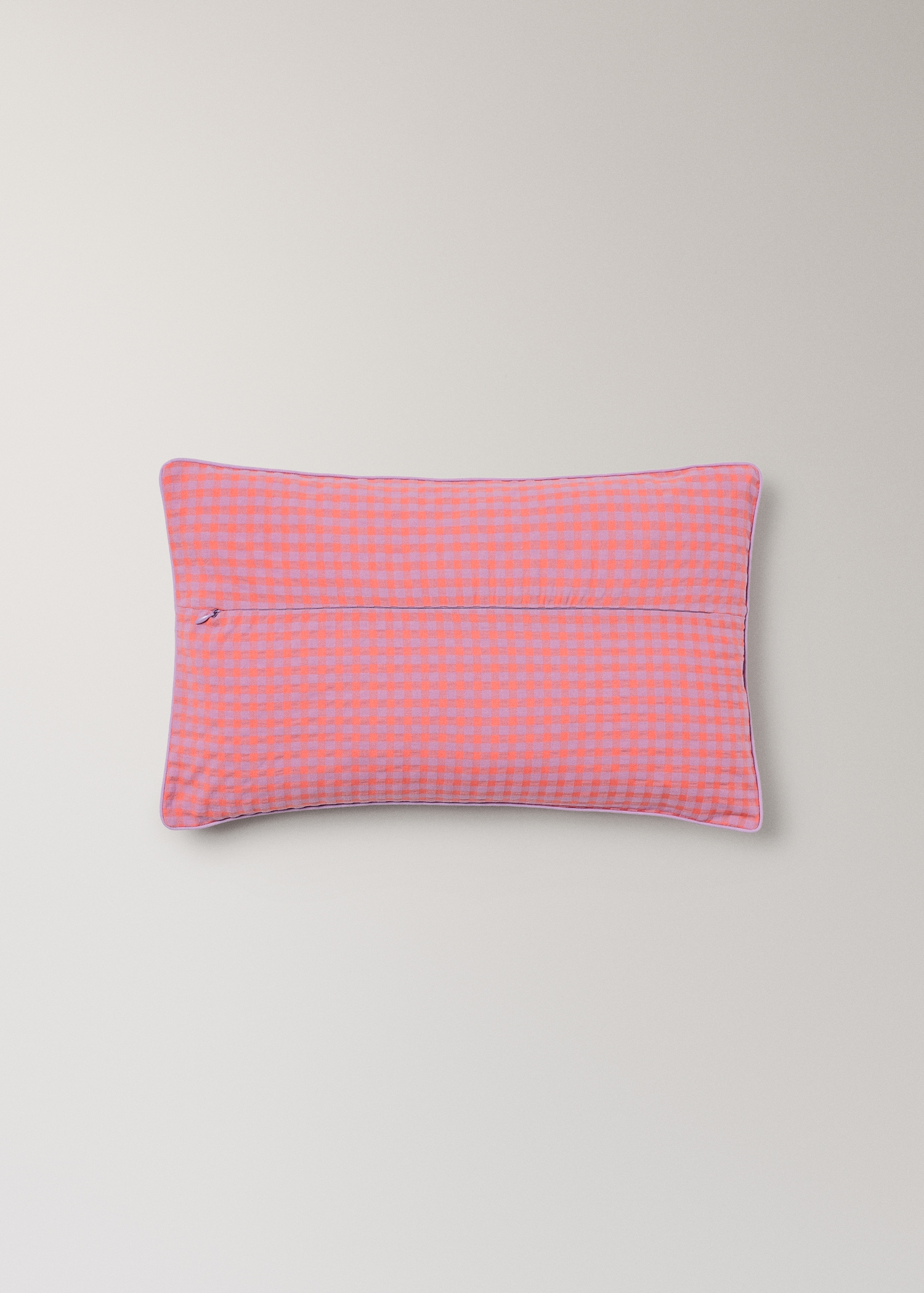 Children's check cushion cover 30x50 cm - Details of the article 1