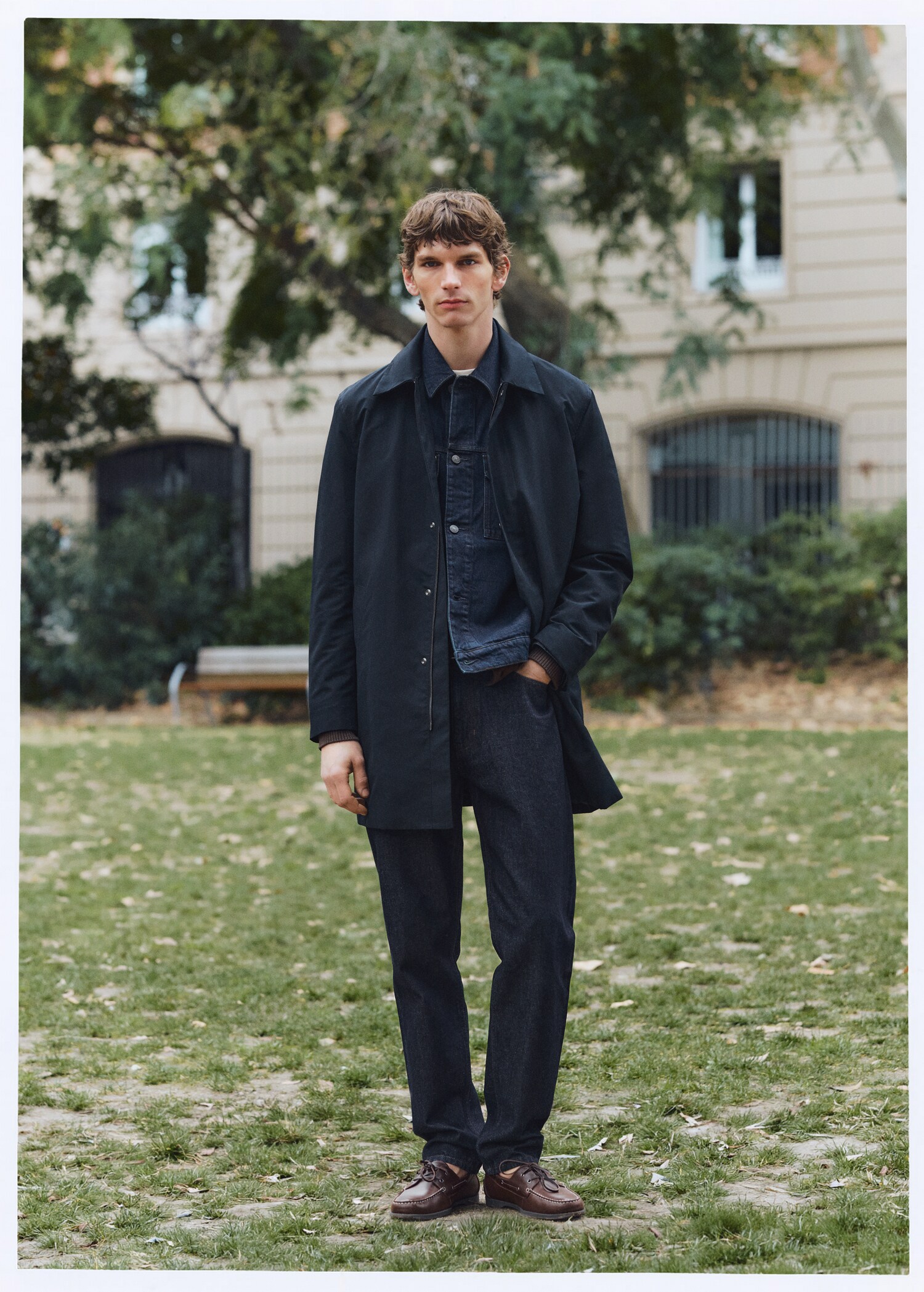 탈부착 가능한 후드가 달린 발수 파카 - 상품 내역: 5