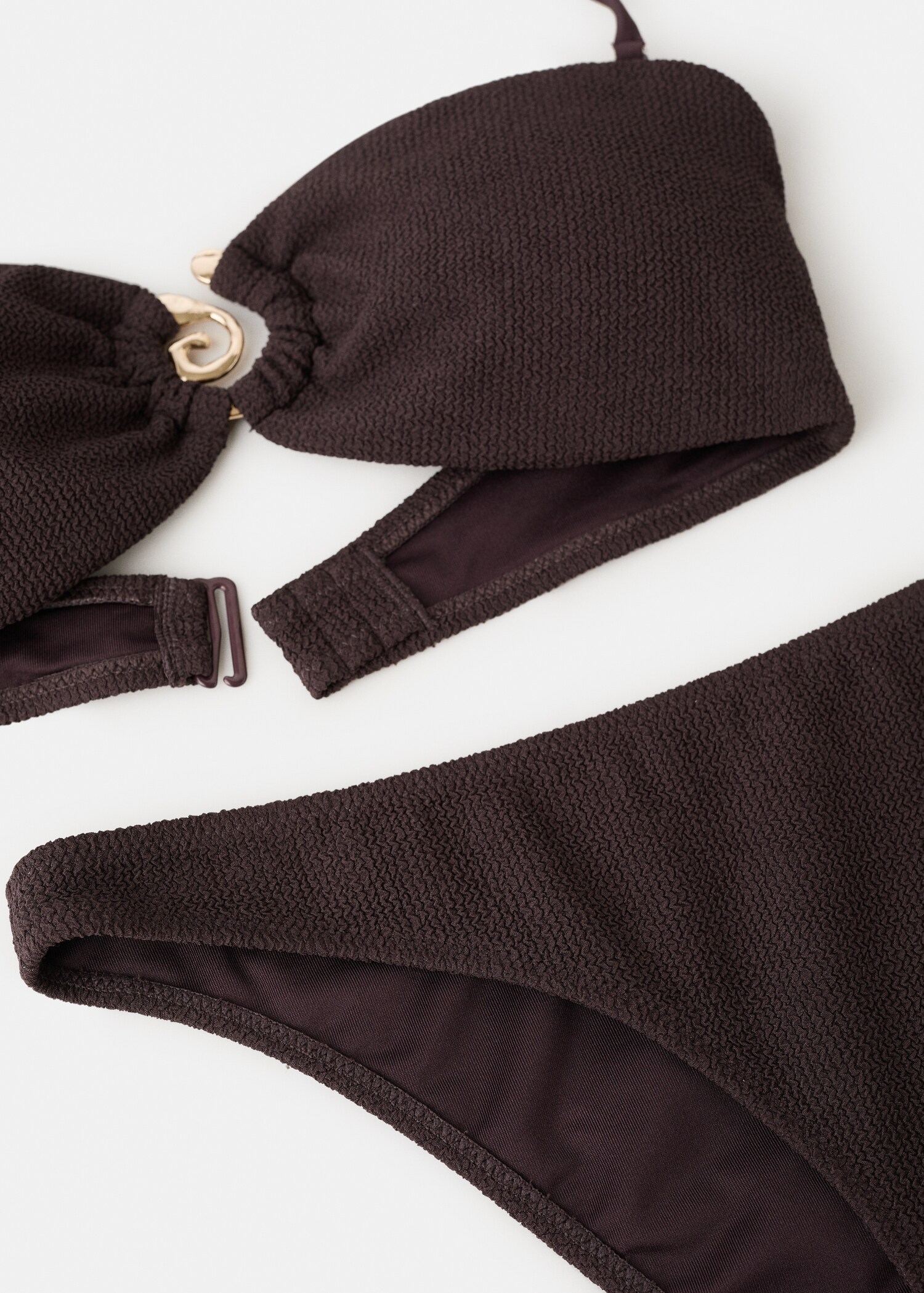 Culotte bikini classique texturée - Détail de l'article 0