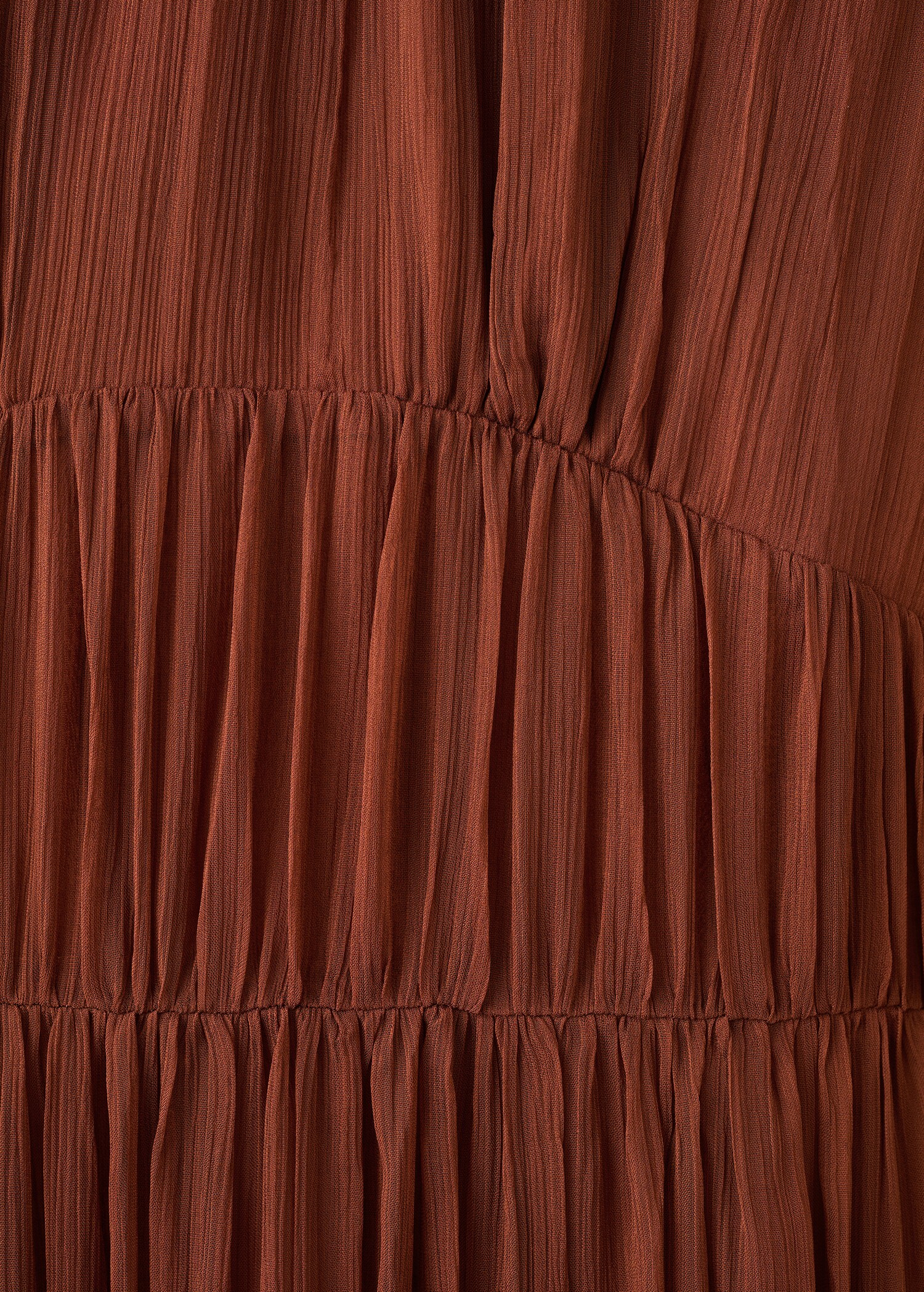Chiffon panel dress - Details of the article 8
