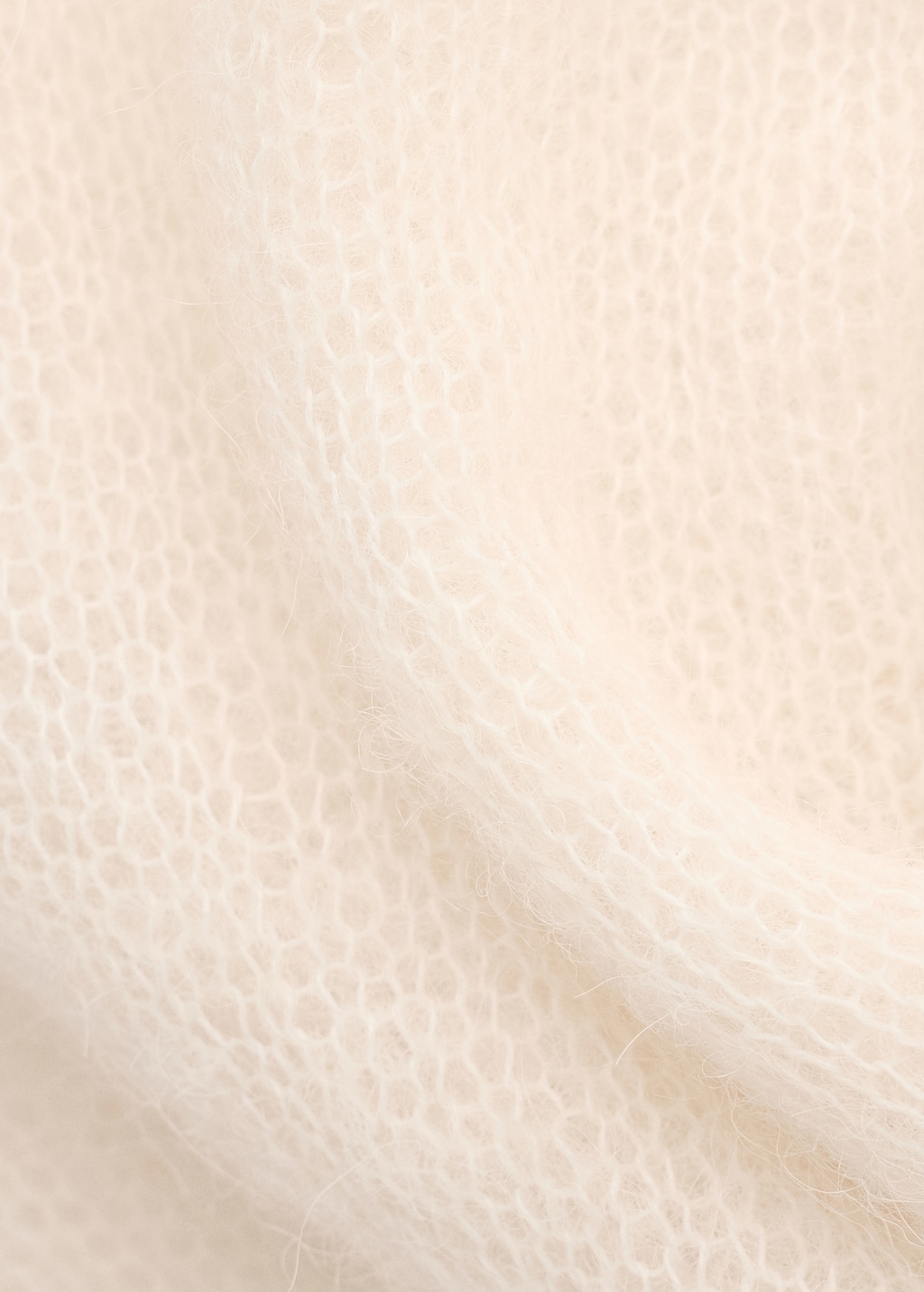 Mango Semi-transparent alpaca sweater