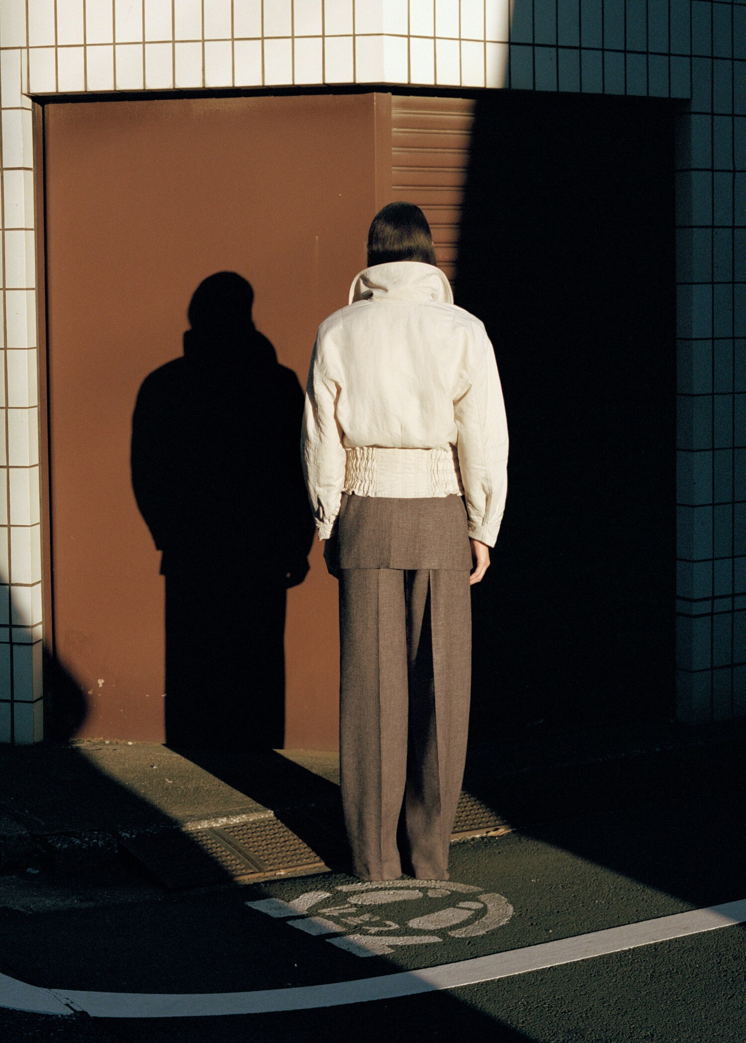 سروال بدلة مرقط - الجهة الخلفية للمنتج