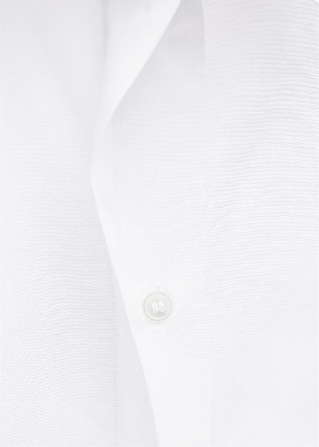 Three-quarter-sleeve button-down shirt - image 5