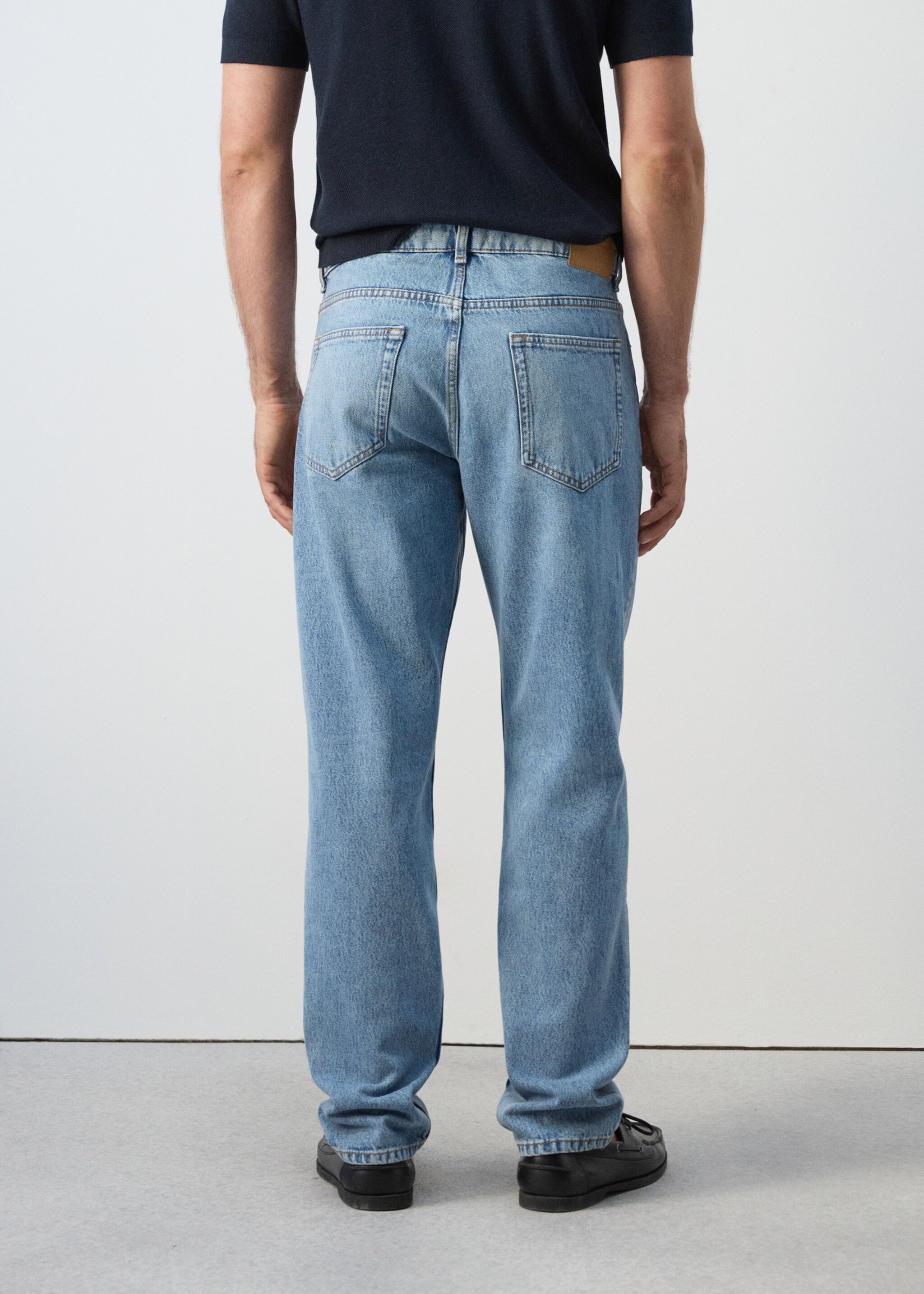 Bob regular-fit jeans - Reverse of the article, Medium Blue. Ref: 27034449-00.
