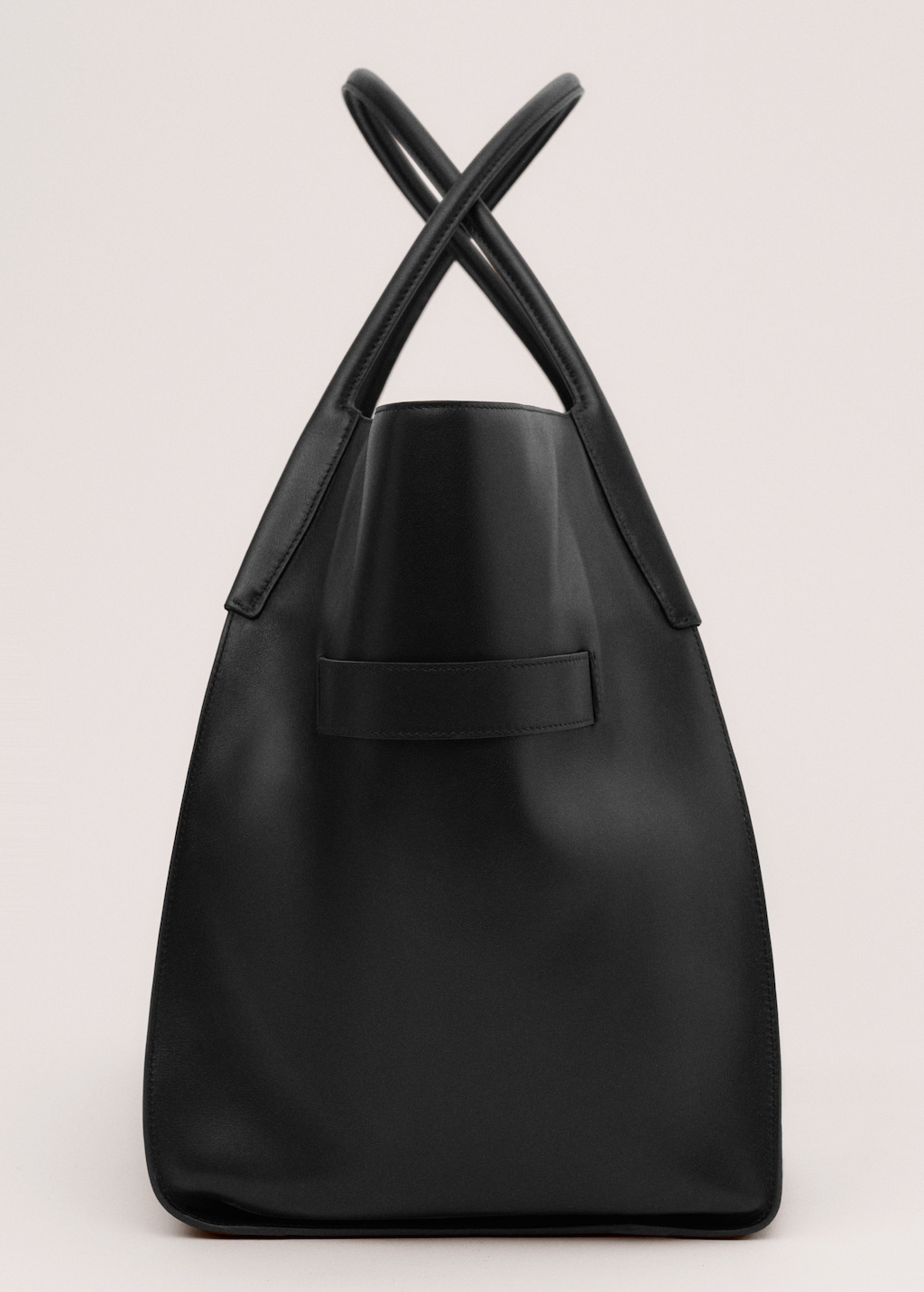 Leather maxi shopper bag - image 4