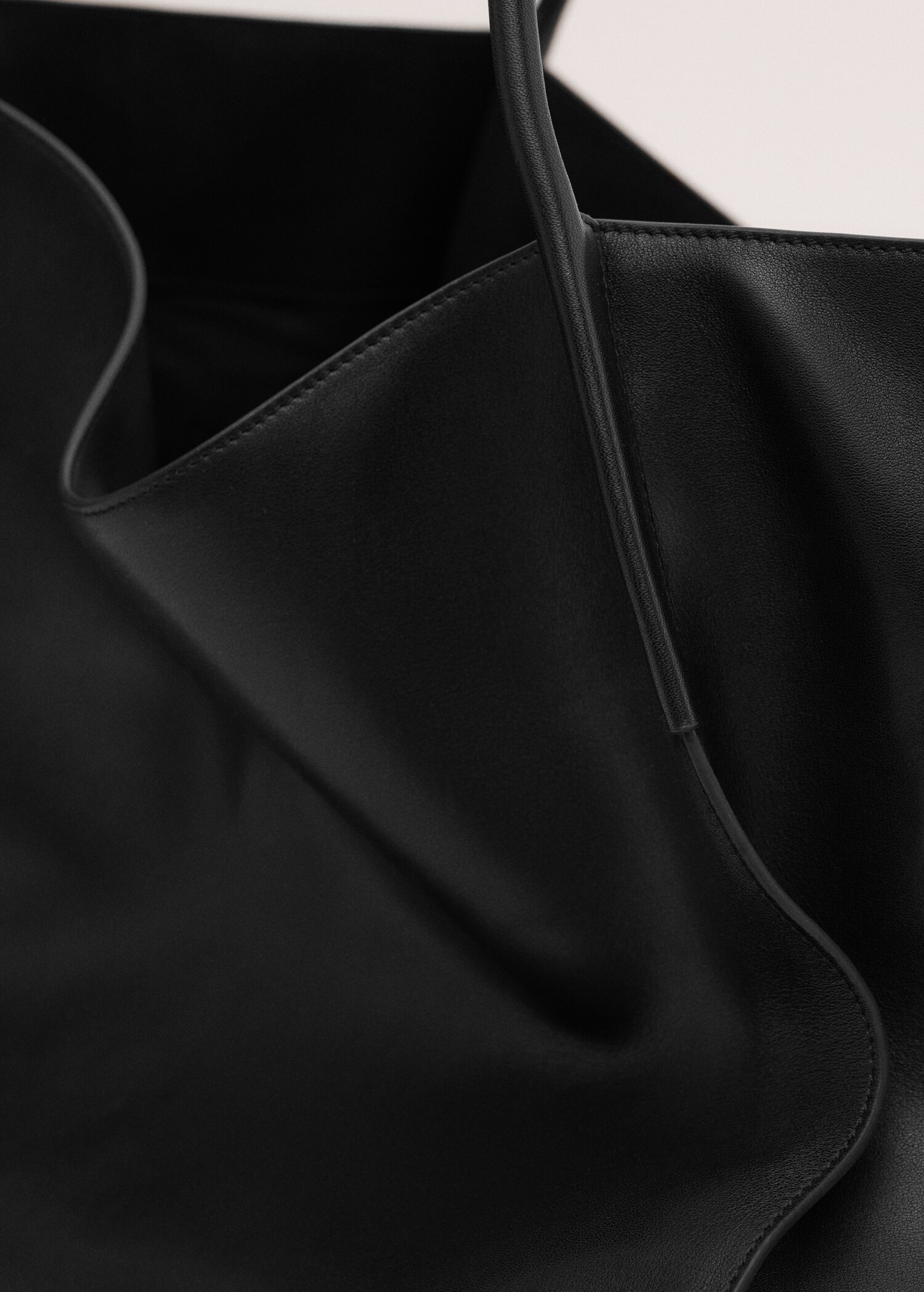 Maxi sac cabas en cuir - Détail de l'article 4