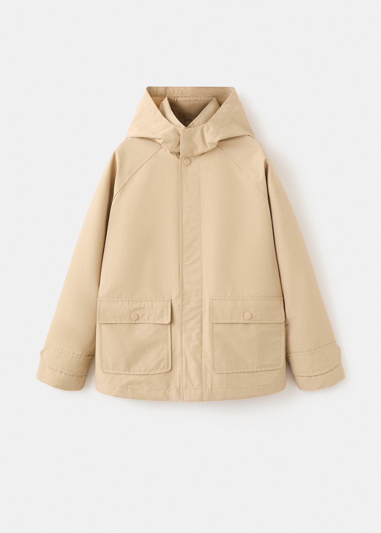 Hooded parka with pocket detailing - Article without model