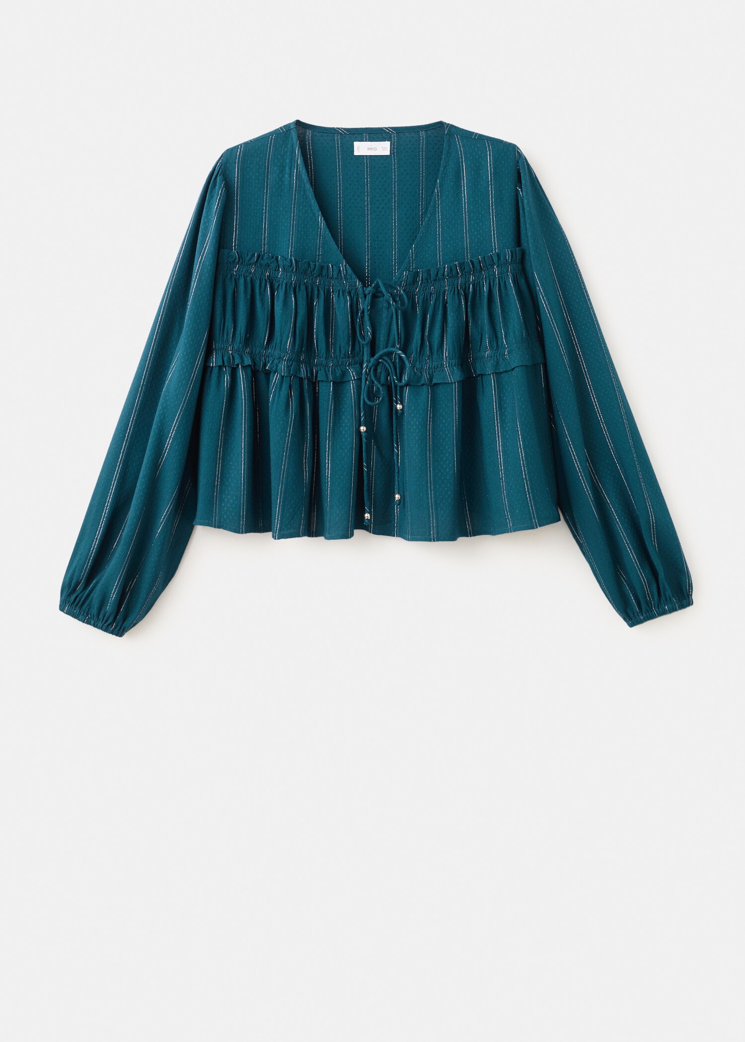 Blusa lúrex lazos - Artículo sin modelo