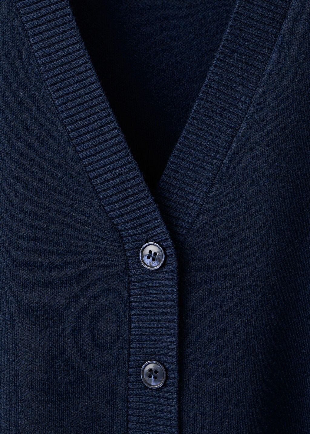 Mango V-neck knitted cardigan thumbnail