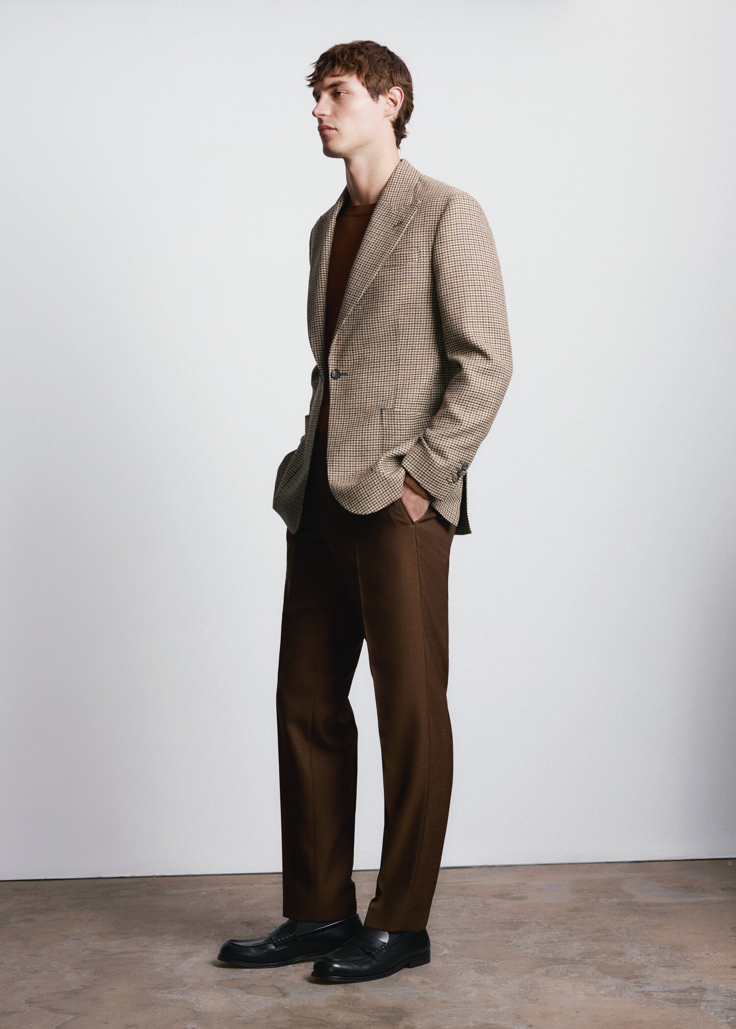Balli il Lanificio® slim fit wool blend blazer - Details of the article 2